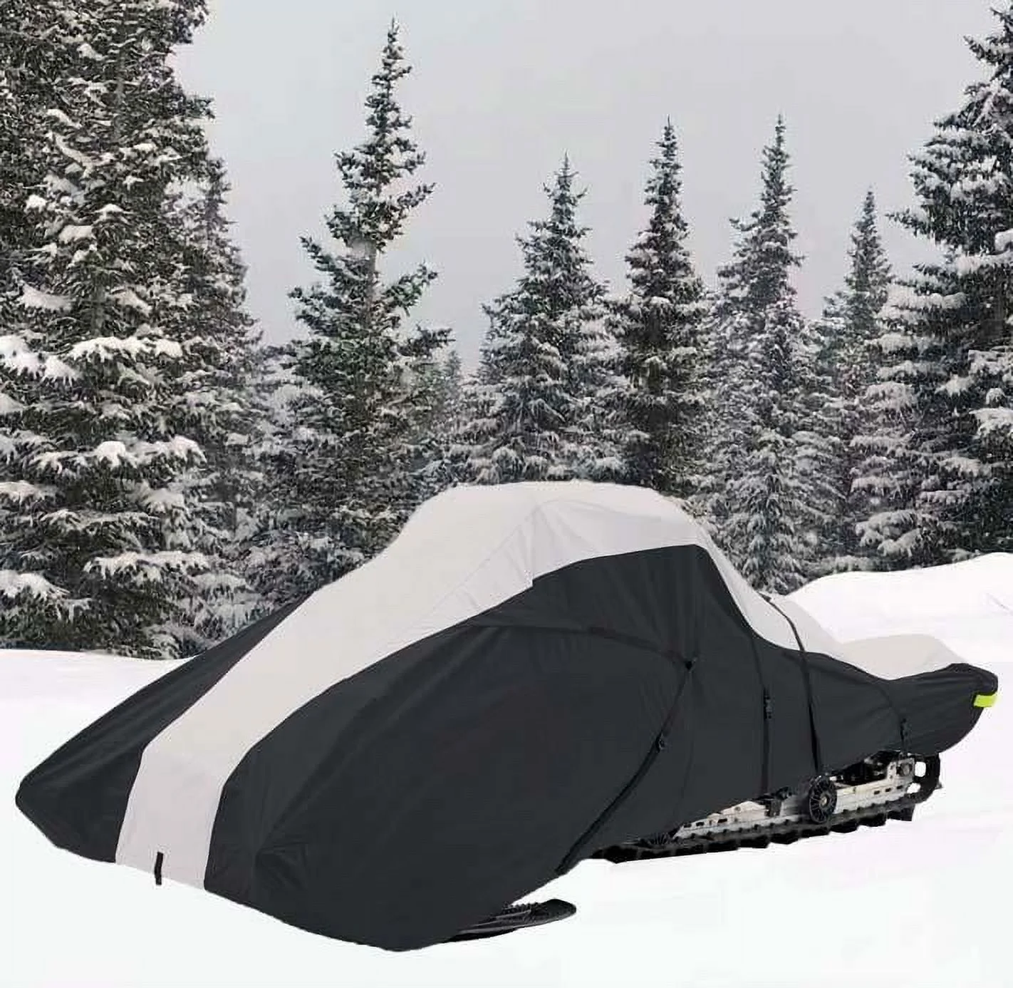 600 Denier Full Fit Snowmobile Travel and Storage Cover Compatible for the 2009-2009 Ski Doo Bombardier Model MXZ TNT Rotax 1200 4-TEC Snowmachine Sled.