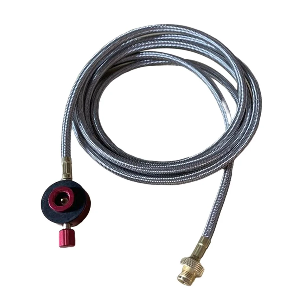 Camping Gas , Refill Adapter, Burner Connector, Barbecue Cylinder Hose