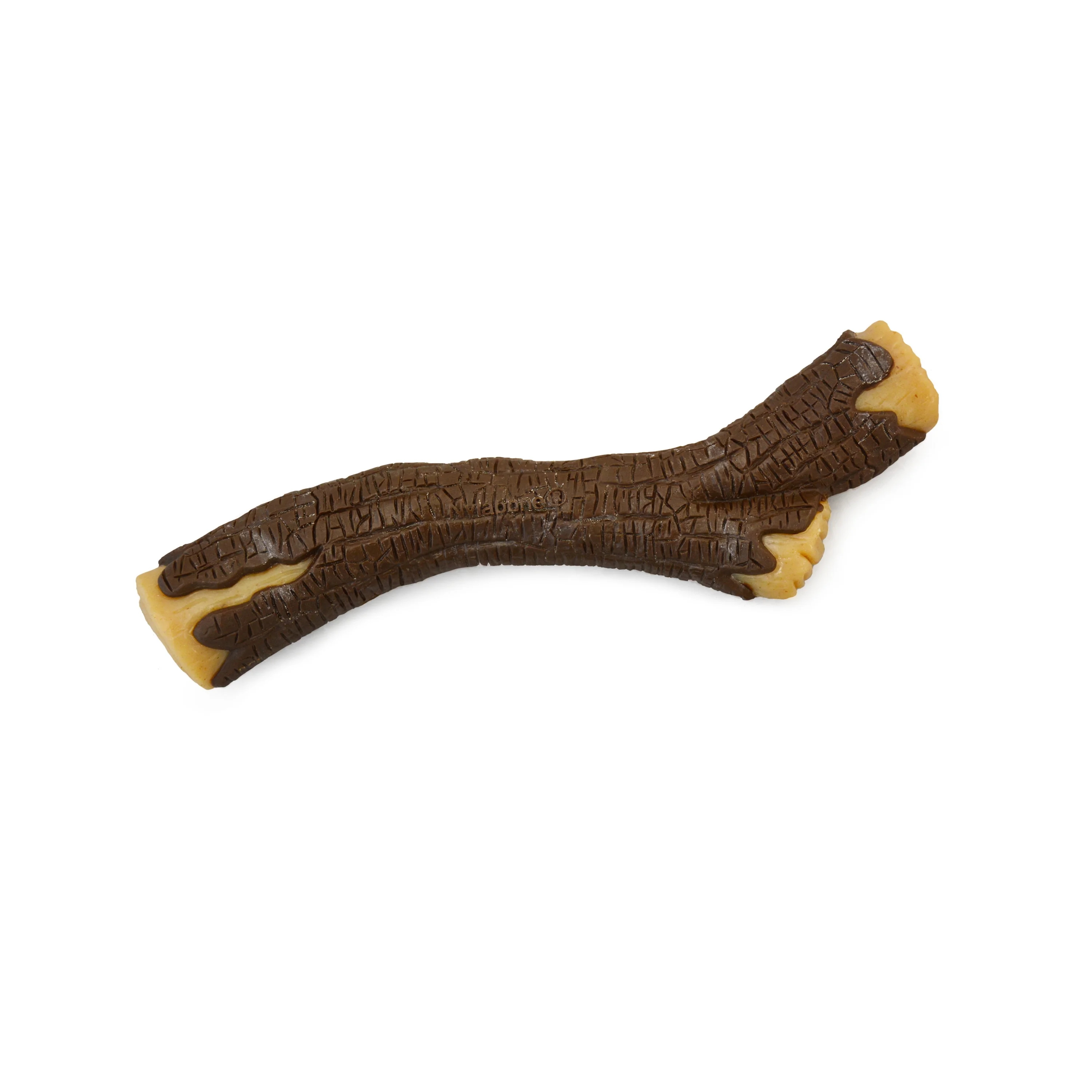 Nylabone Strong Chew Real Wood Dog Stick Toy Hickory Smoked Beef X-Large/Souper - 50+ lbs. (1 Count)