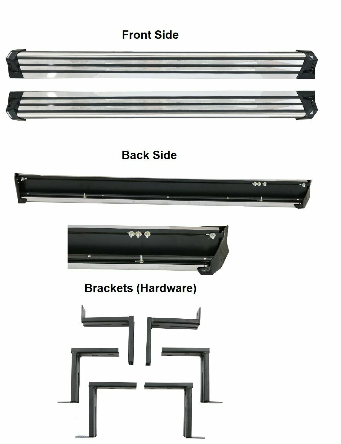Aftermarket G63 G65 AMG Side Step Running Boards G-Class Body Kit - G-wagon W463