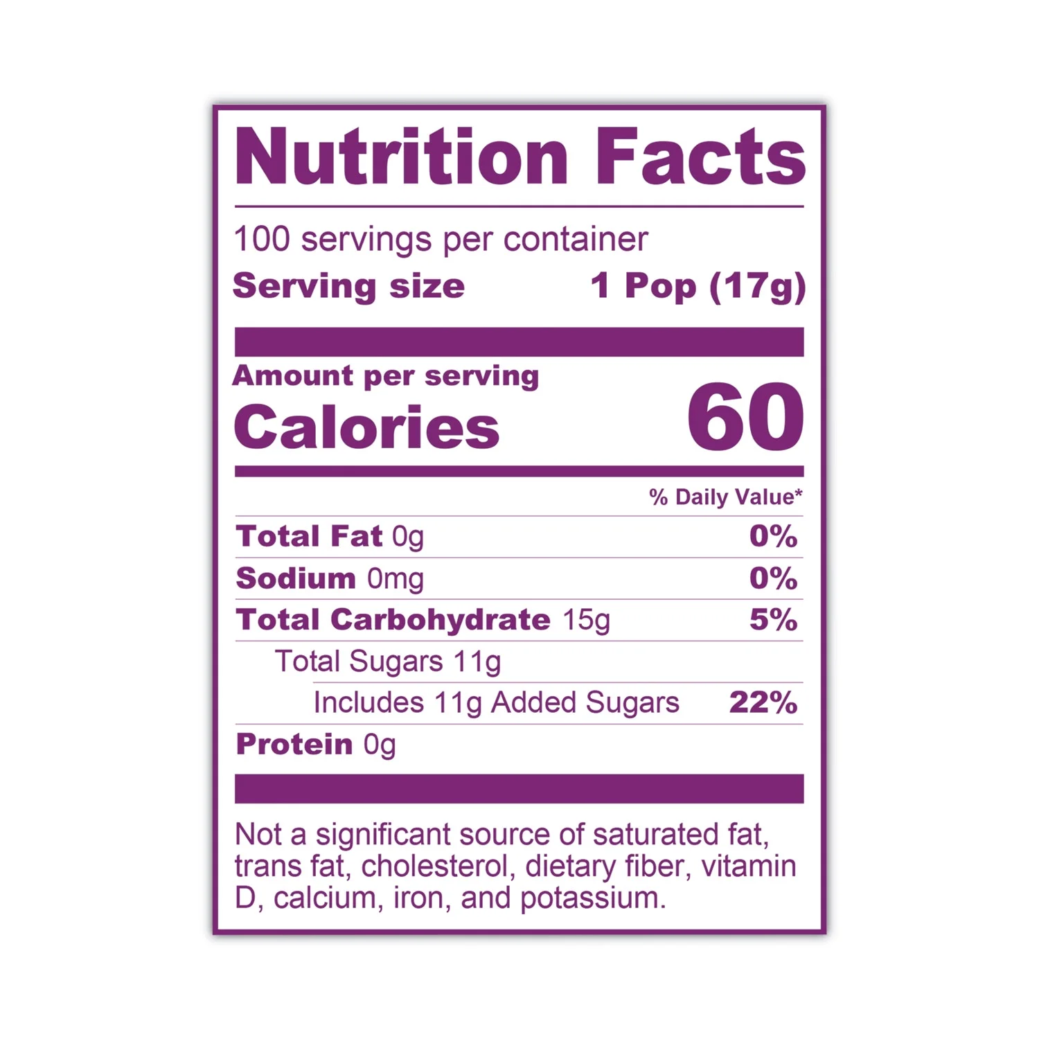 Tootsie Roll Tootsie Pops, Assorted Wild Berry Flavors, 0.6 oz Lollipops, 100/Box, Ships in 1-3 Business Days