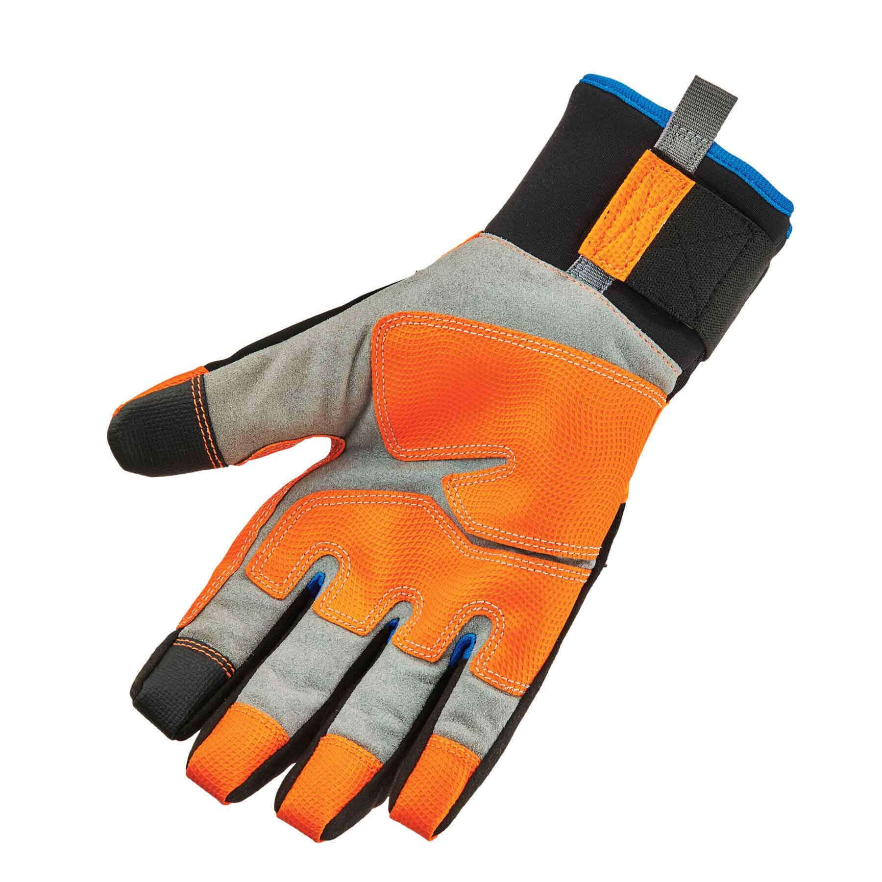 Ergodyne ProFlexÂ® 818WP Performance Thermal Waterproof Utility Gloves, Orange, S