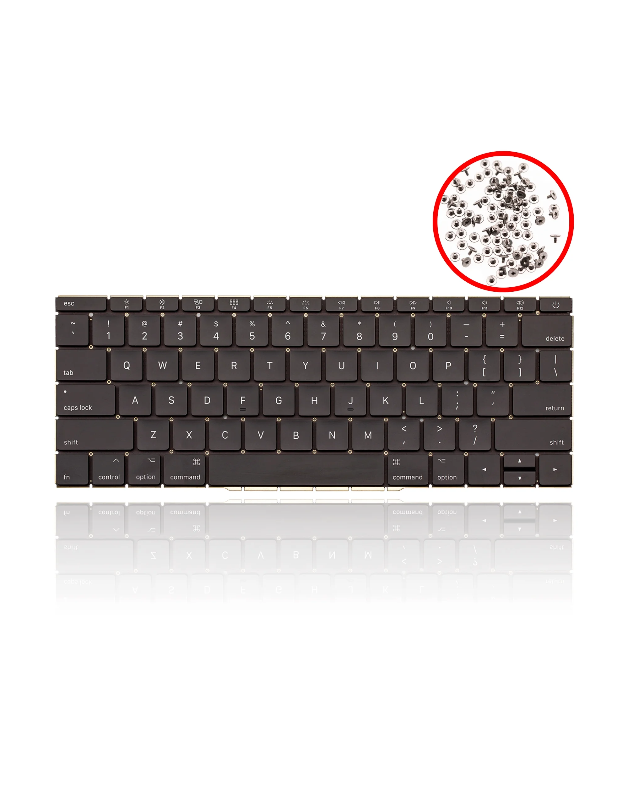 Replacement Keyboard W/ Backlight & Screws Compatible For MacBook Pro 13