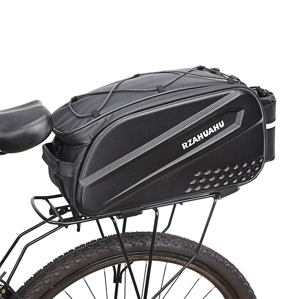 Yucurem Bicycle Trunk Bag Mountain Bike Rear Rack Luggage Seat Carrier Pannier Pack