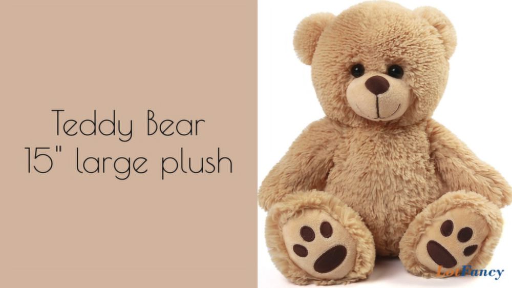 Doll Brown Plush Teddy Bear Stuffed Animal Valentine's Days Gifts Plushies 17