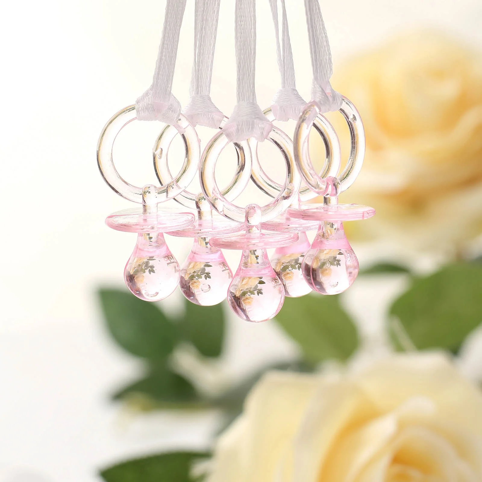 Efavormart Baby Pacifiers Gifts Favors Decorations For Wedding Birthday Party Banquet Event Decoration -Pink-144/pk