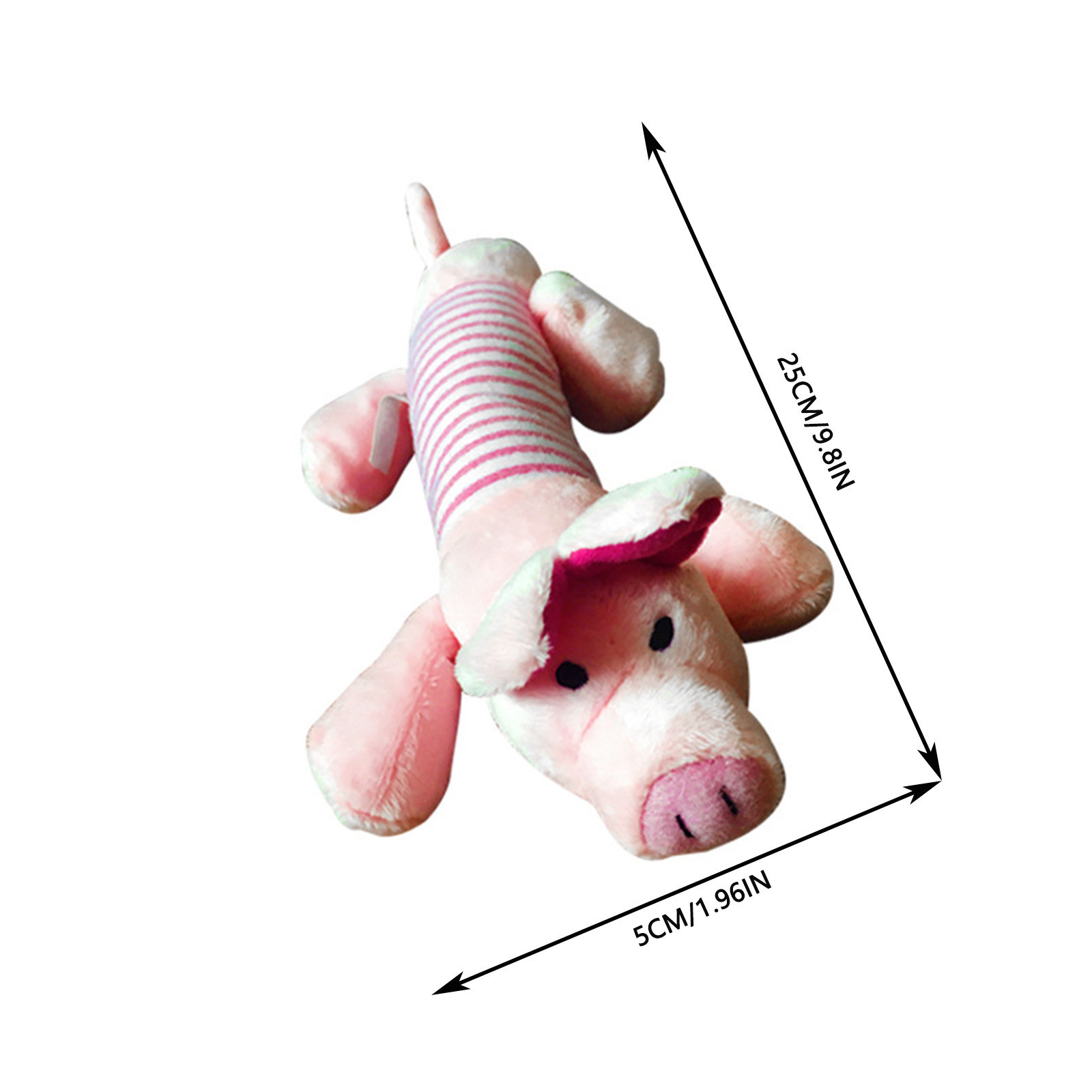 Clearance Toys Under $10 KANY Holiday Dog Toys Gifts Squeaky Dog Toys Animal Plush Puppy Dog Toys Aggressive Chewers for Small Dog Plush Toy for Pet Dogs Pink