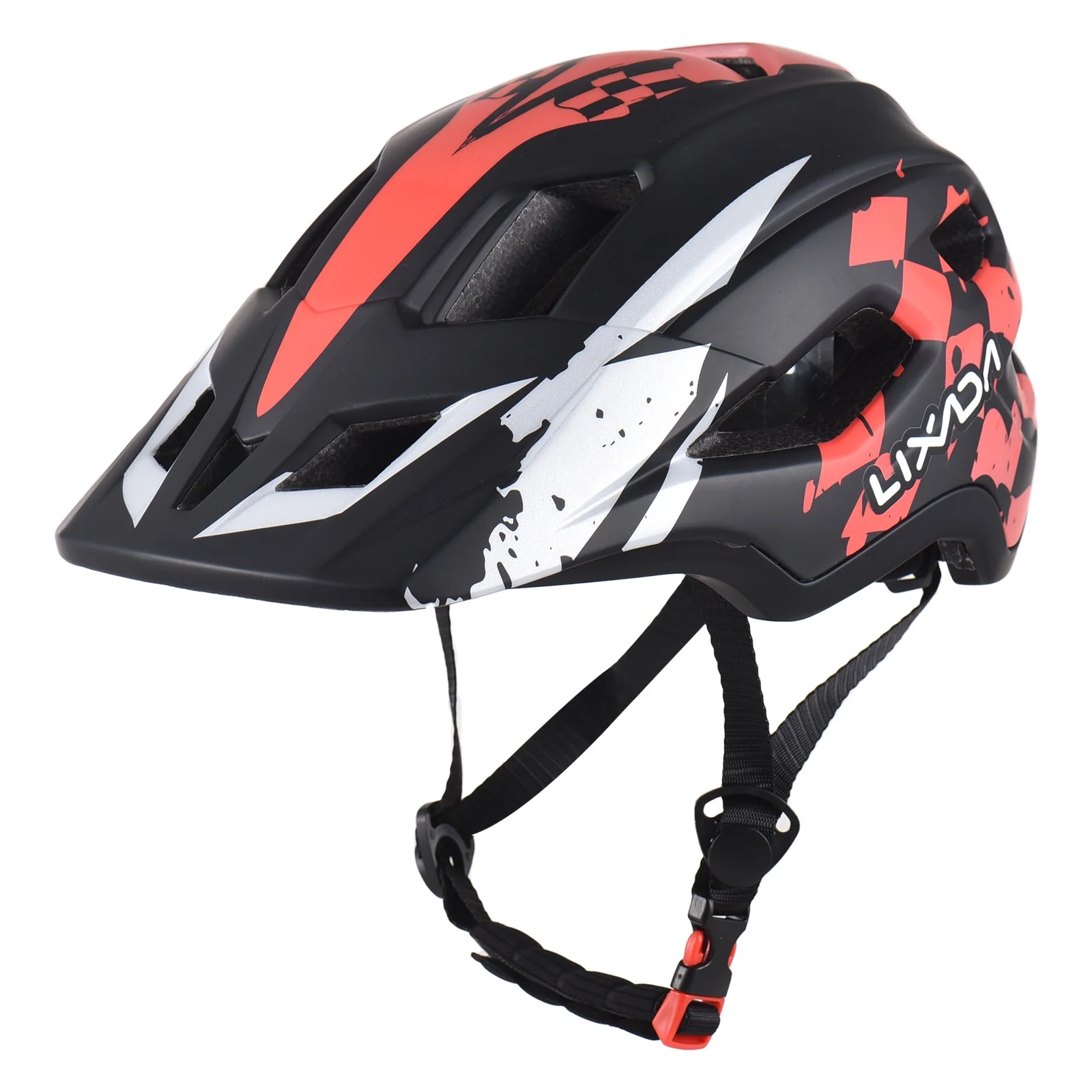 Lixada Kids Cycling Helmet Adjustable Full Face Helmet for Children Cycling, Detachable Visor Included