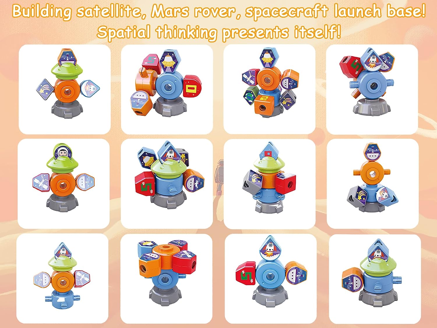 INvench Montessori Toys for Toddler,Educational Learning Toys for Kids,Shape Sorting Toys for 2-4 Years Old Boys Girls Gifts