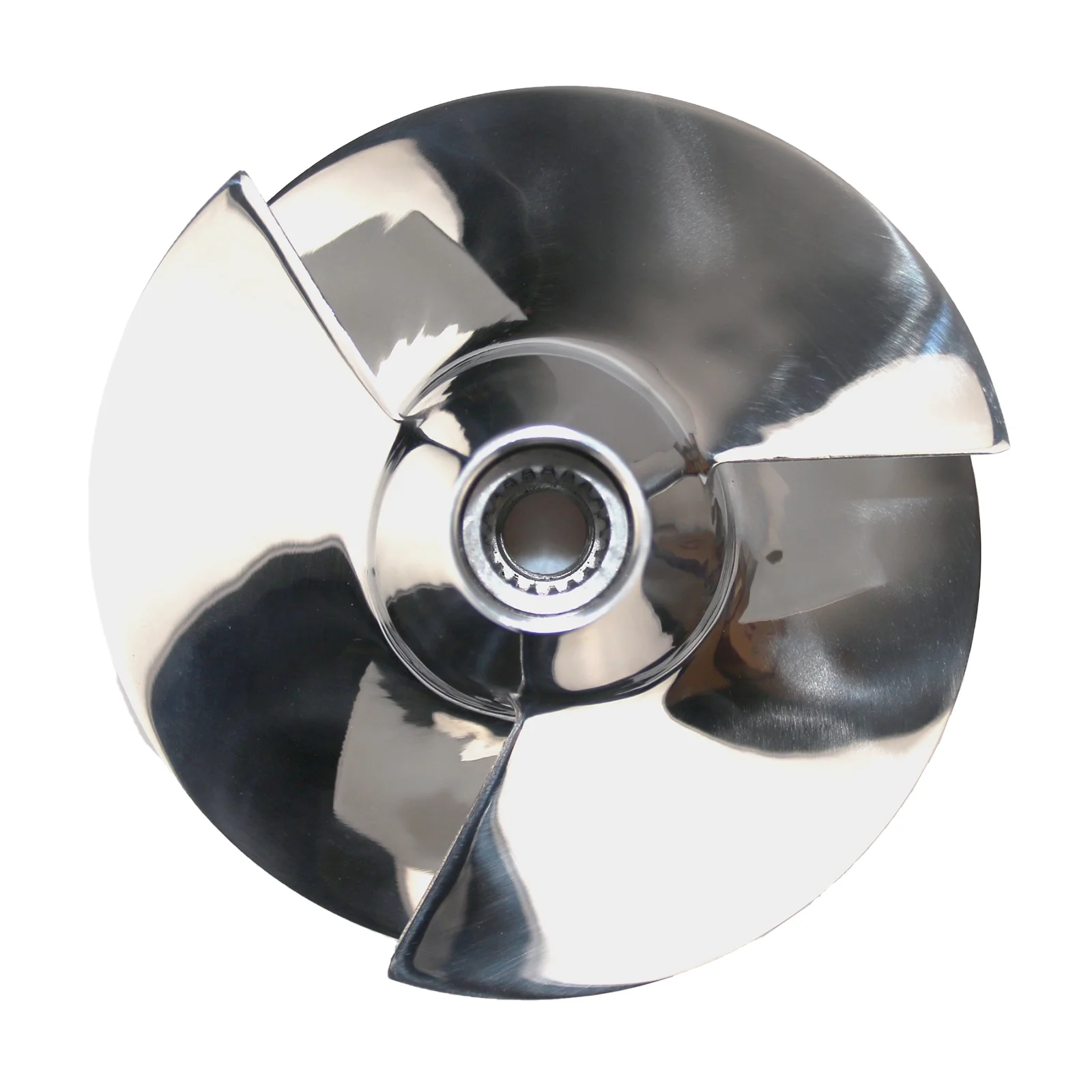 CAPTAIN 144mm Jet Ski Impeller replace for YJ-CD-14/17, fit Yamaha SUPER-JET, EX, EX DELUXE, EX SPORT Waverunners, Personal Watercraft (PWC) 3 Blades Impeller