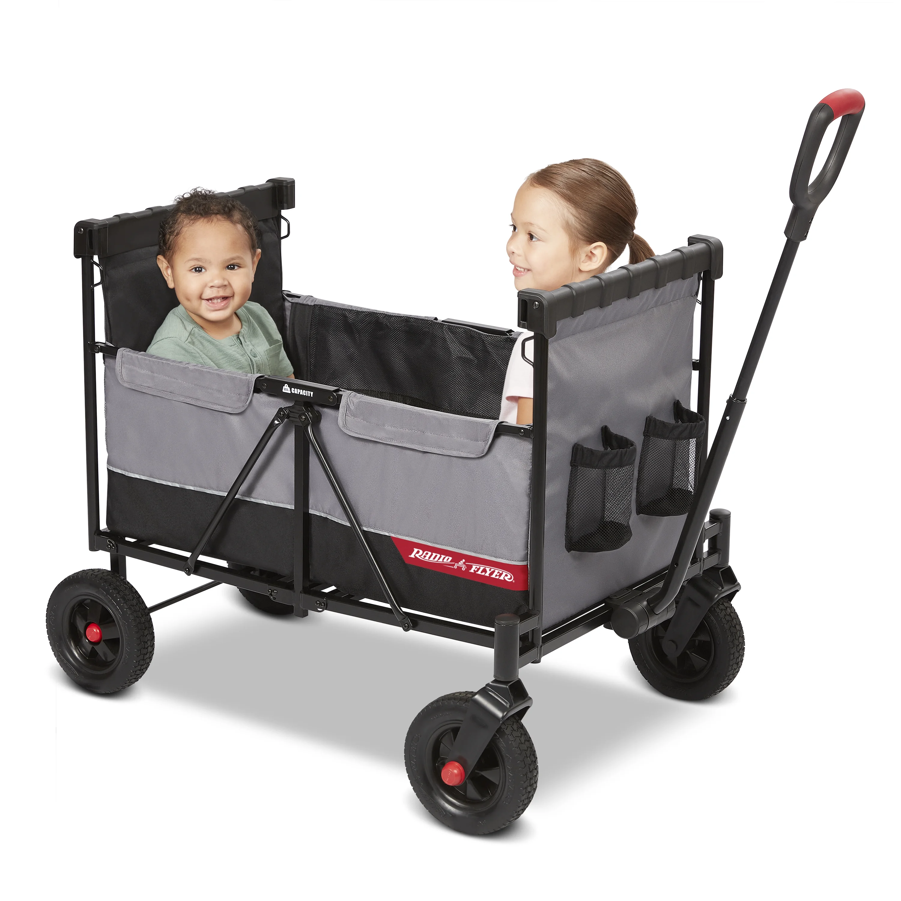 Radio Flyer, The Beast MVP, Utility Cargo Hauling Collapsible Wagon