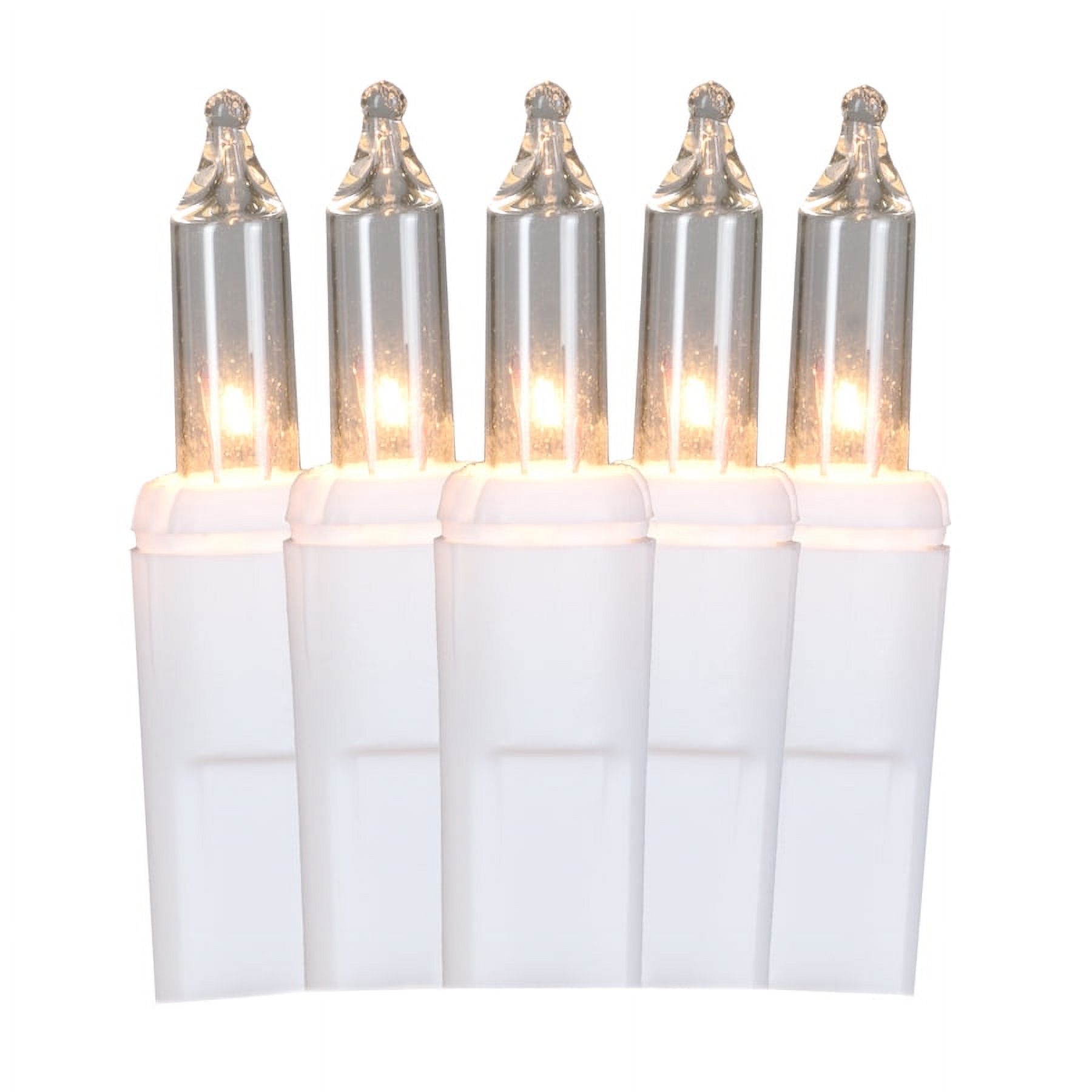 GE ConstantON 200-Count Constant White Icicle Incandescent Plug-In Christmas Icicle Lights