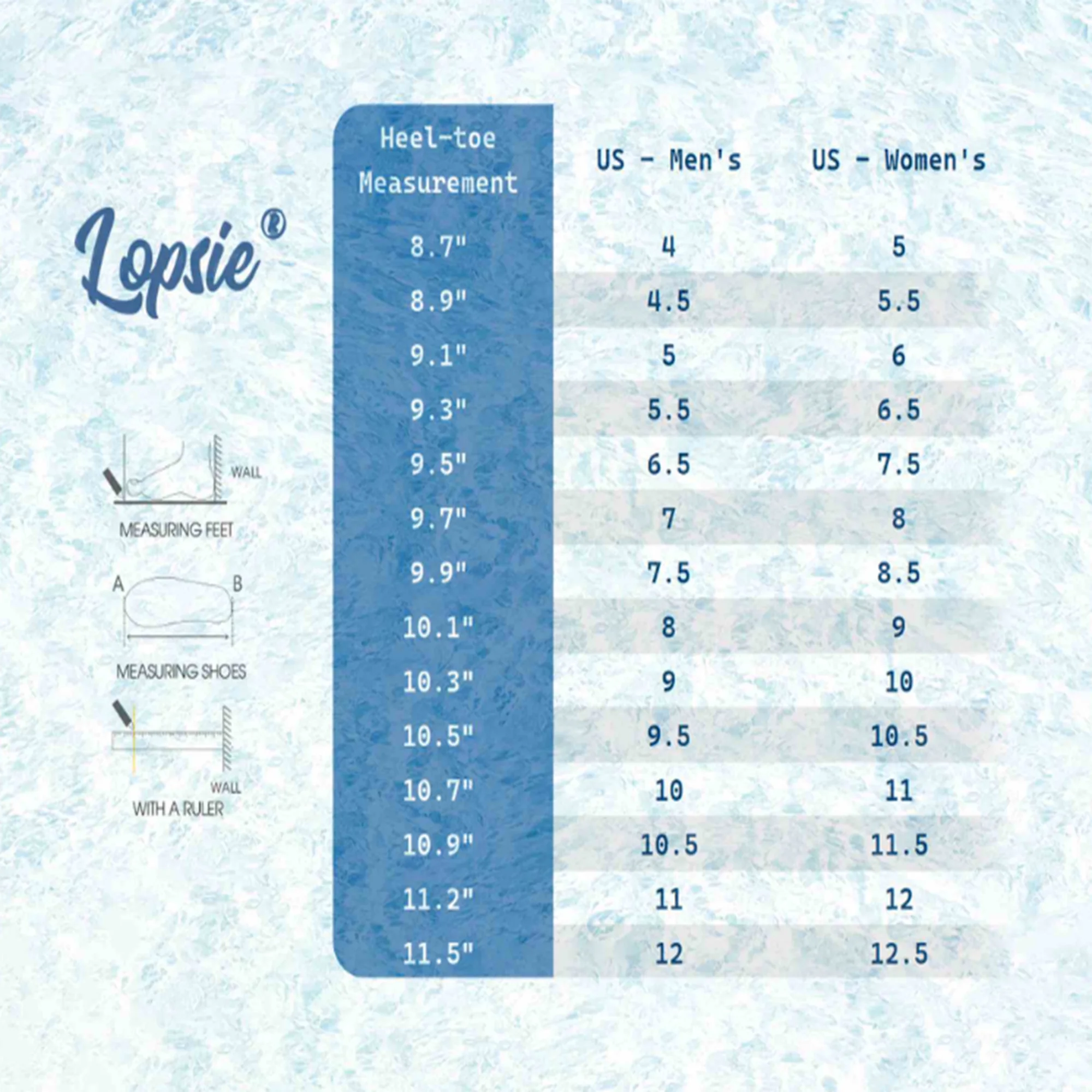 Lopsie UNDERSEA Water Shoes Men's Women's Swim Shoes Outdoor Beach Barefoot Quick-Dry Aqua Pool Socks Swimming Yoga Surfing Exercise