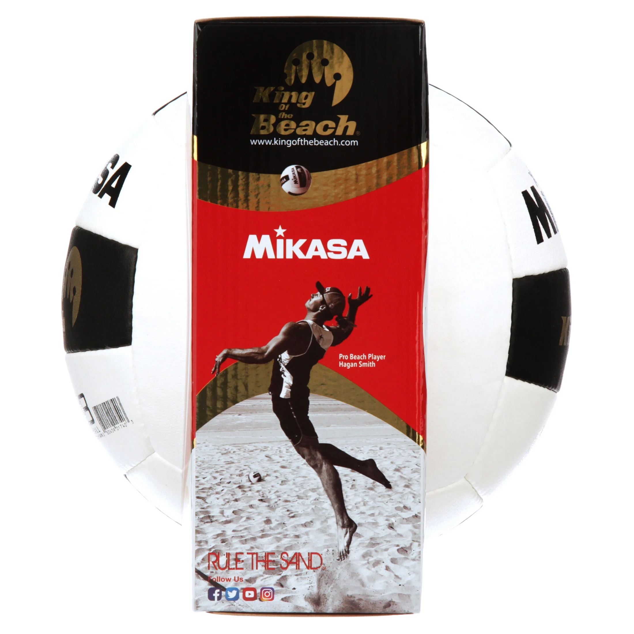Mikasa King of the Beach Official Pro Tour Game Volleyball