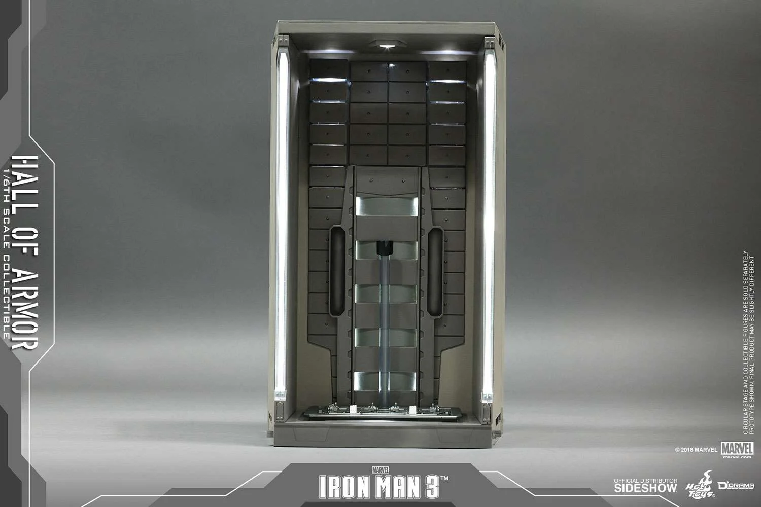 Iron Man 2 Hall of Armor - Single Bay Collectible Figure Accessory (2019 Re-Issue)