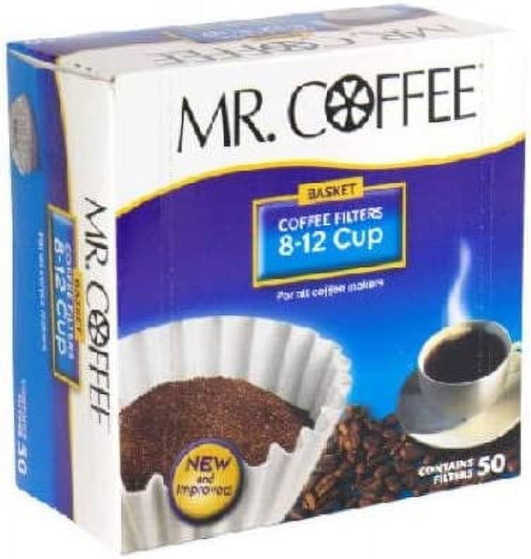 Mr. Coffee UF50 Coffee Filters, Fluted, 50-Ct. - Quantity 12