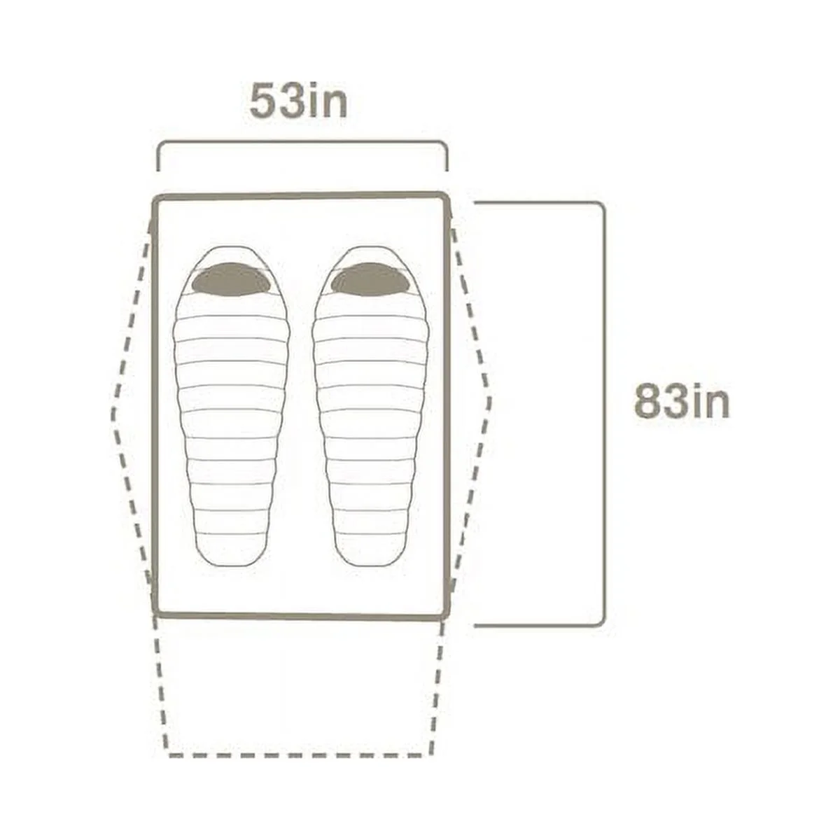 SJK Daybreak 2-Person Footprint for Daybreak 2 Tent