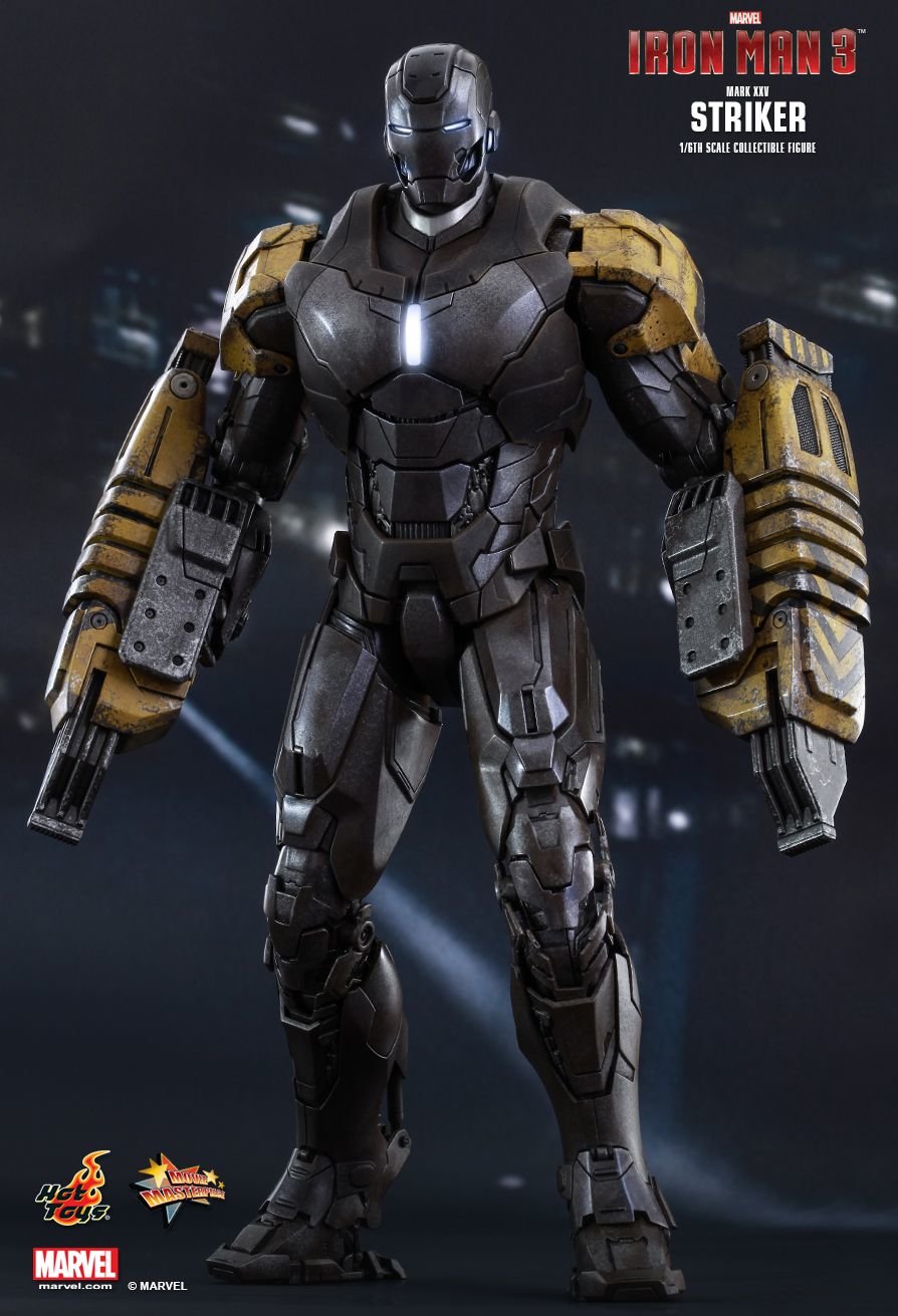 Iron Man Movie Masterpiece  Striker Collectible Figure (Mark XXV)