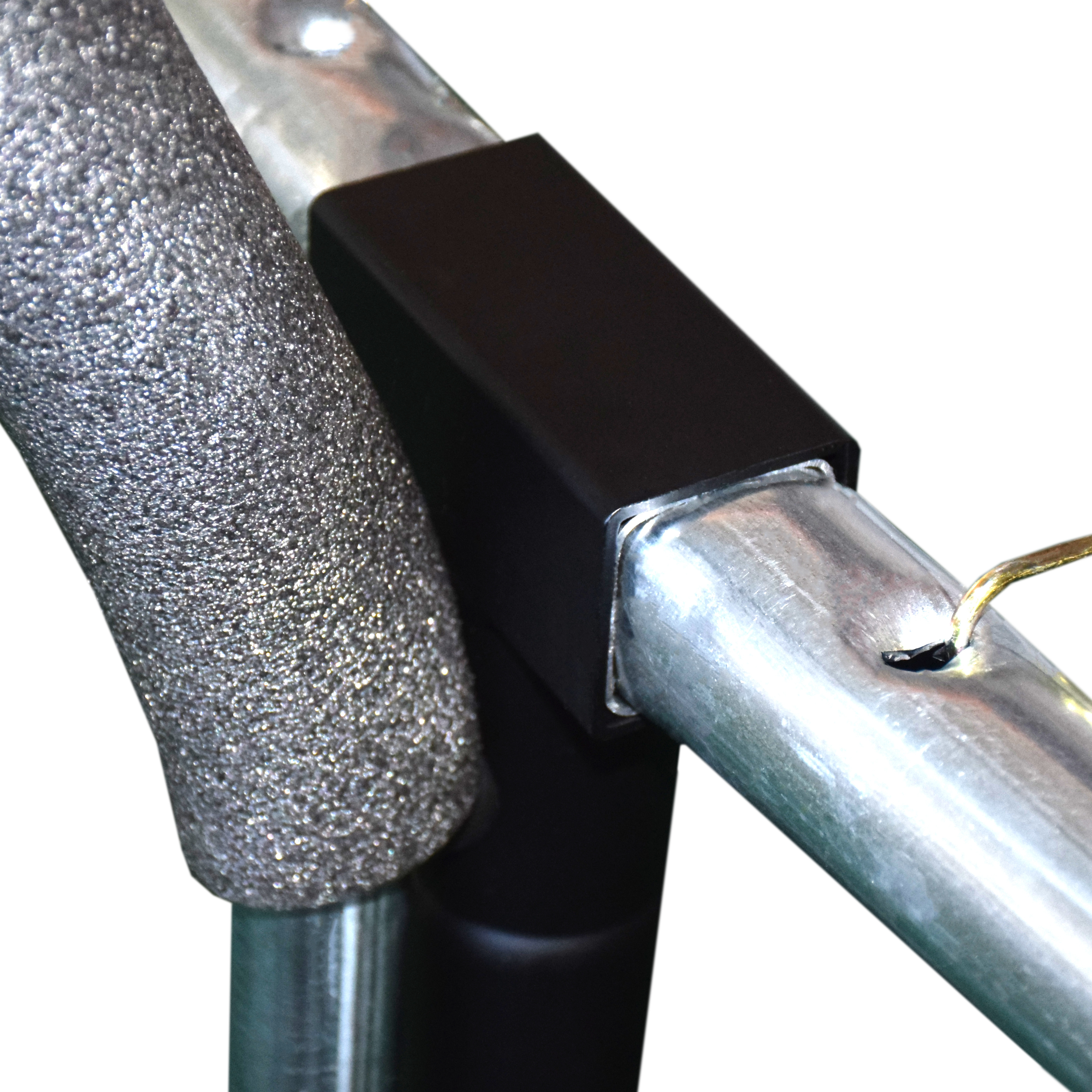 Durable Outdoor Trampoline with Safety Enclosure - One-box package - 120.8 - Bounce into fun with our premium trampoline!