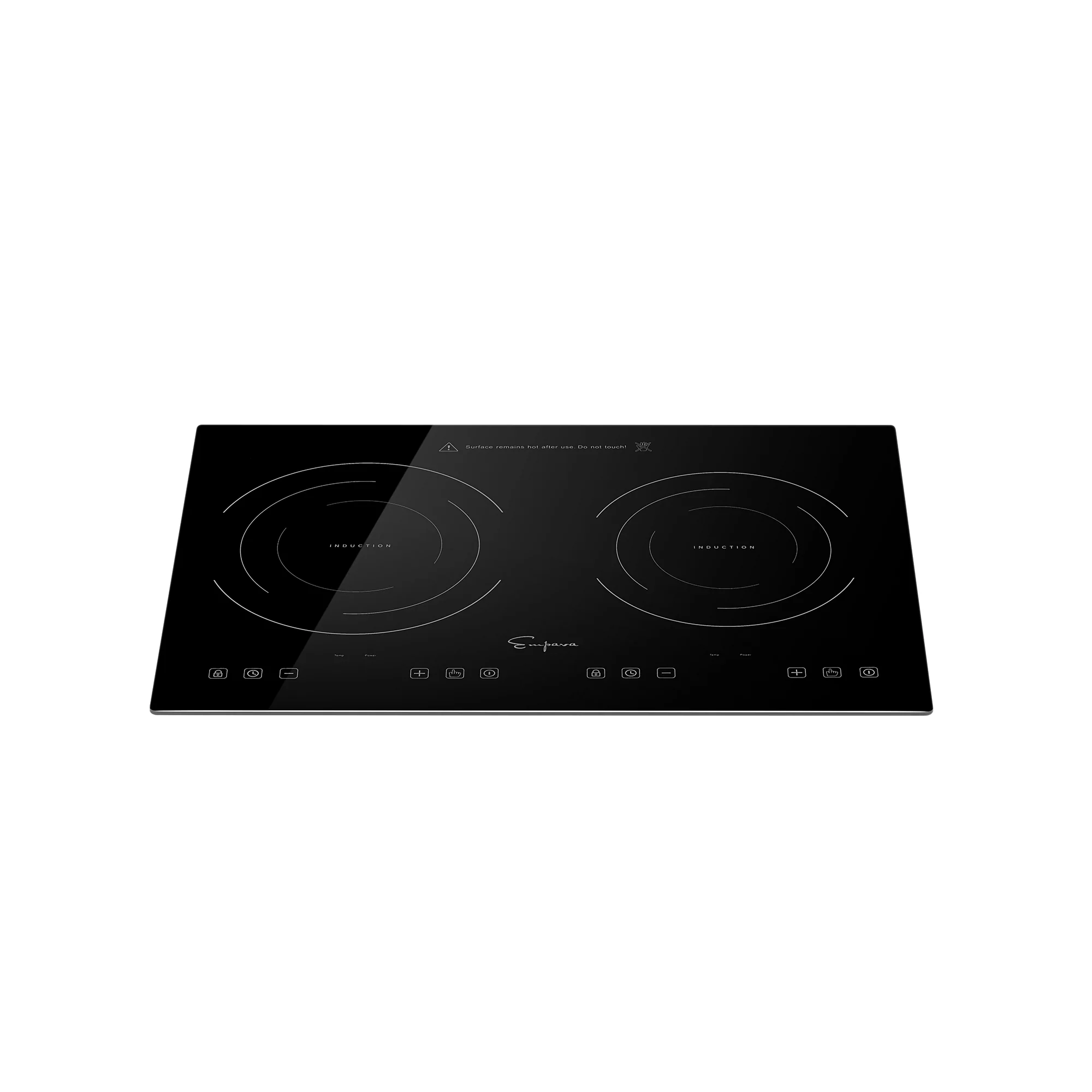Empava 12 In. Induction Cooktop with 2 burners IDC12B2