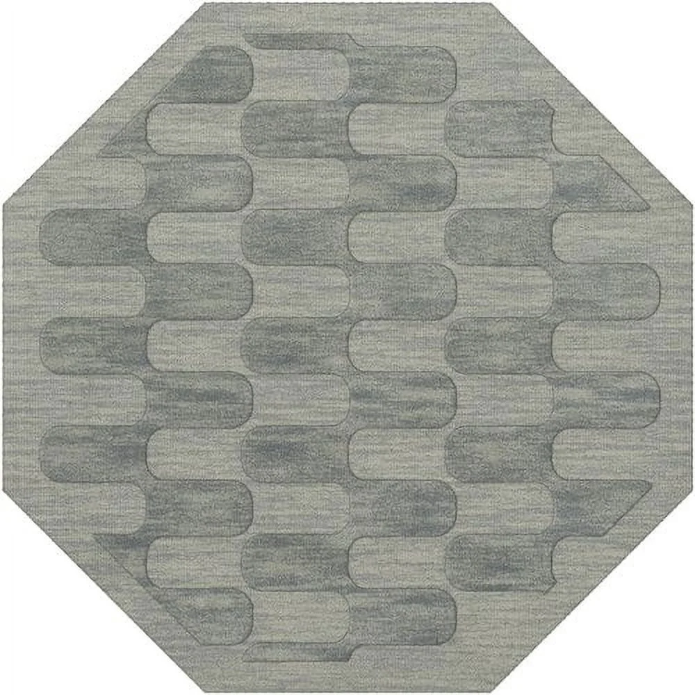 Dalyn Dover Area Rug DV9 Dv9 Seaglass Grid Waves 12' x 18' Rectangle