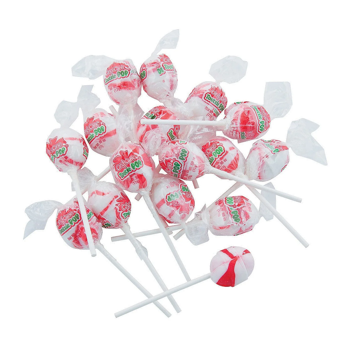 Tootsie Pops Candy Cane 9.6 oz. Bag