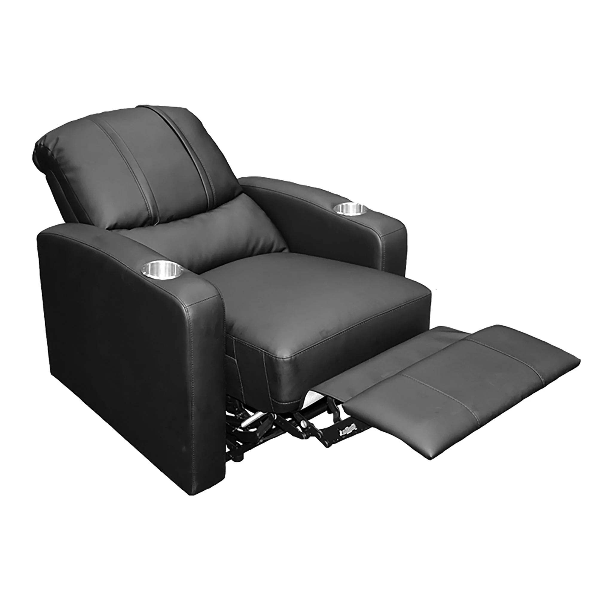 Black Pittsburgh Pirates Logo Stealth Manual Recliner