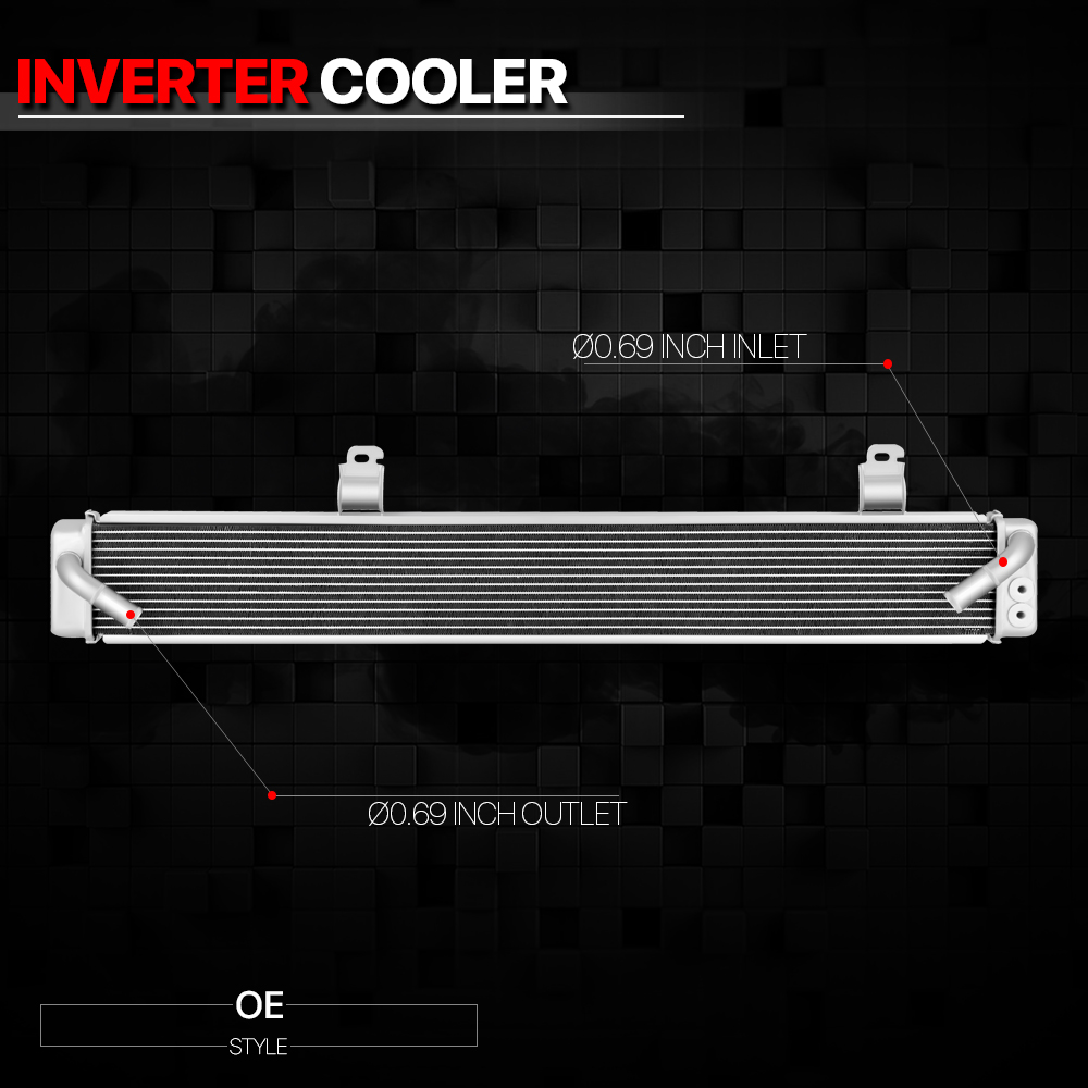 [DPI 13553] OE Style Aluminum Core Inverter Cooler for 07-11 Toyota Camry Hybrid
