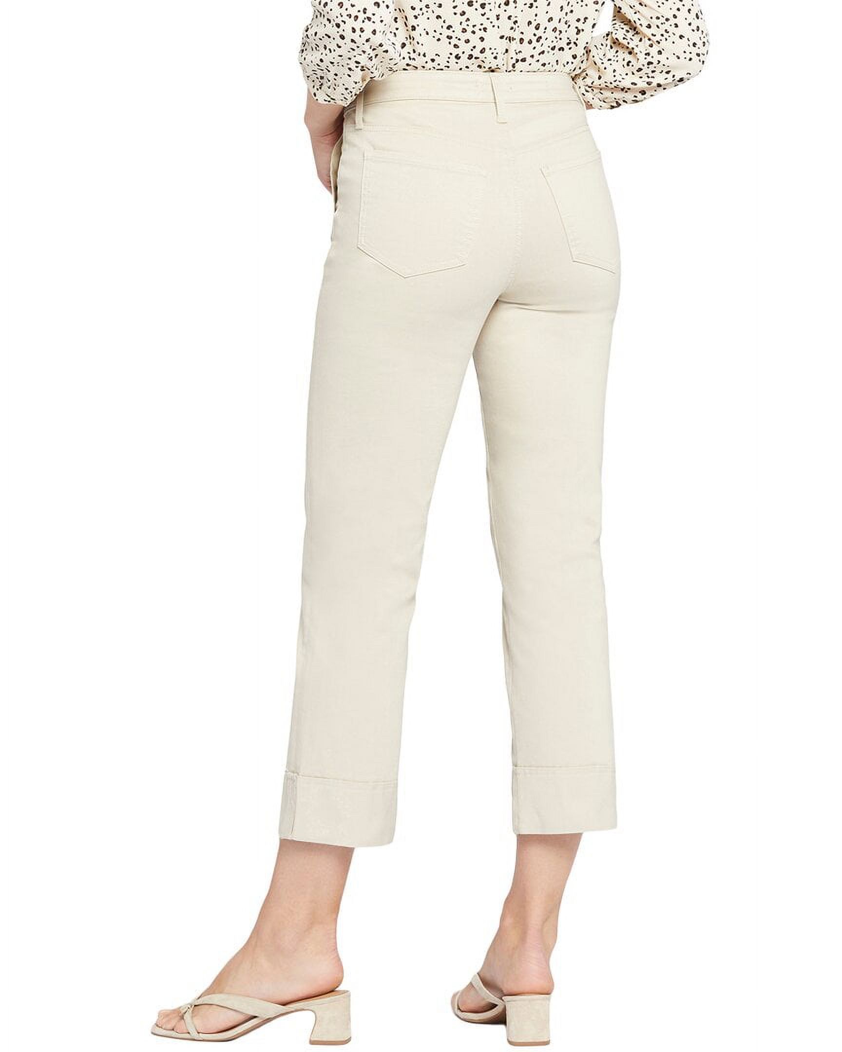 NYDJ womens  Petites Relaxed Utility Feather Straight Leg Jean, 2P