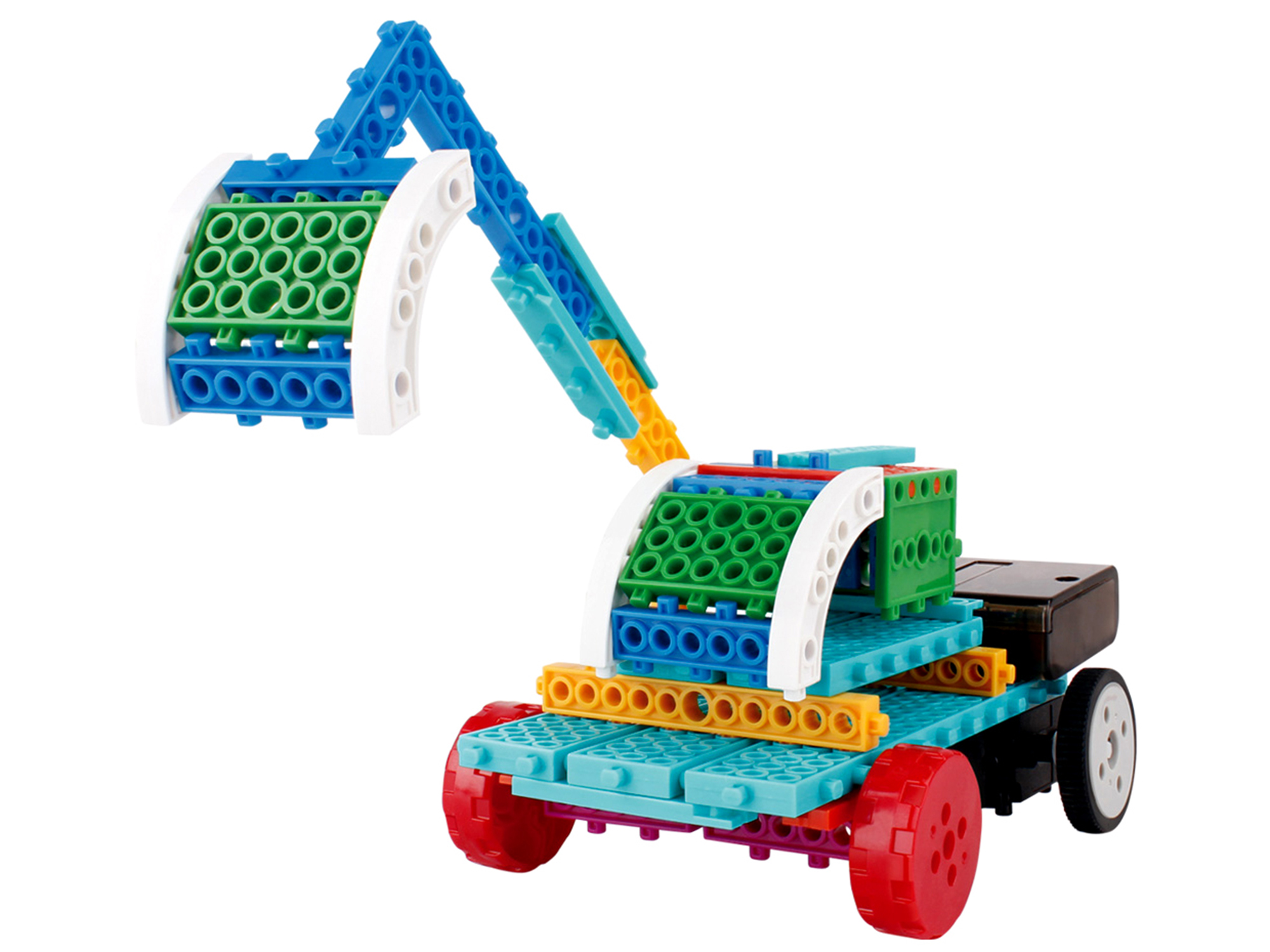 127Pcs Building Block Robot Kits, Remote Control Toys Educational STEM Building Kits, Intelligent Learning Gift for Kids Boys Girls