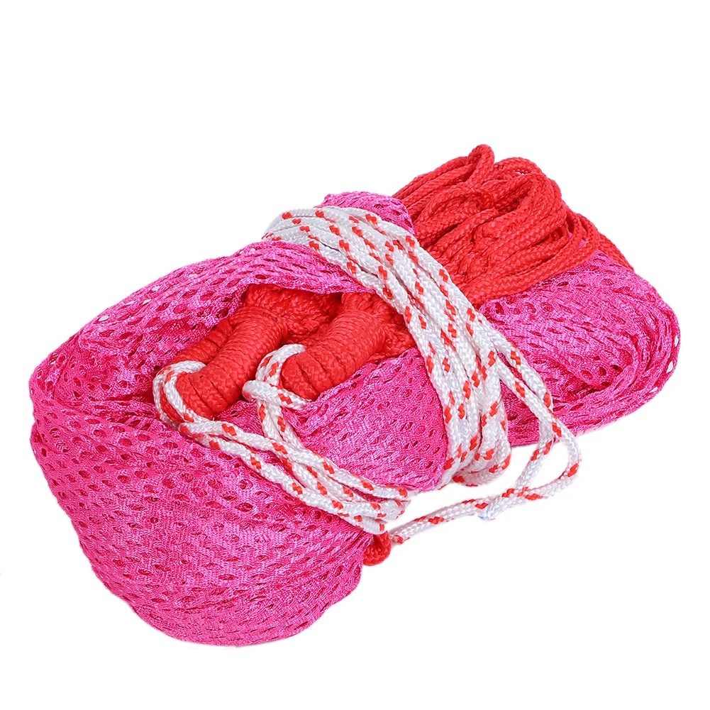 Delaman Hamaca, Hamaca portátil de Tela de Malla pequeña Transpirable Patio al Aire Libre Suministros de Ocio para Acampar