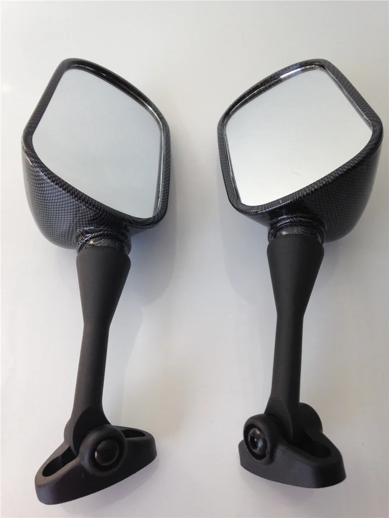 HTT Motorcycle Carbon Fiber Side Mirror For 1999-2006 Honda CBR 600 F4 F4i CBR600RR/ 2000-2006 Honda RC51 RVT1000R/ 2002-2003 Honda CBR954RR