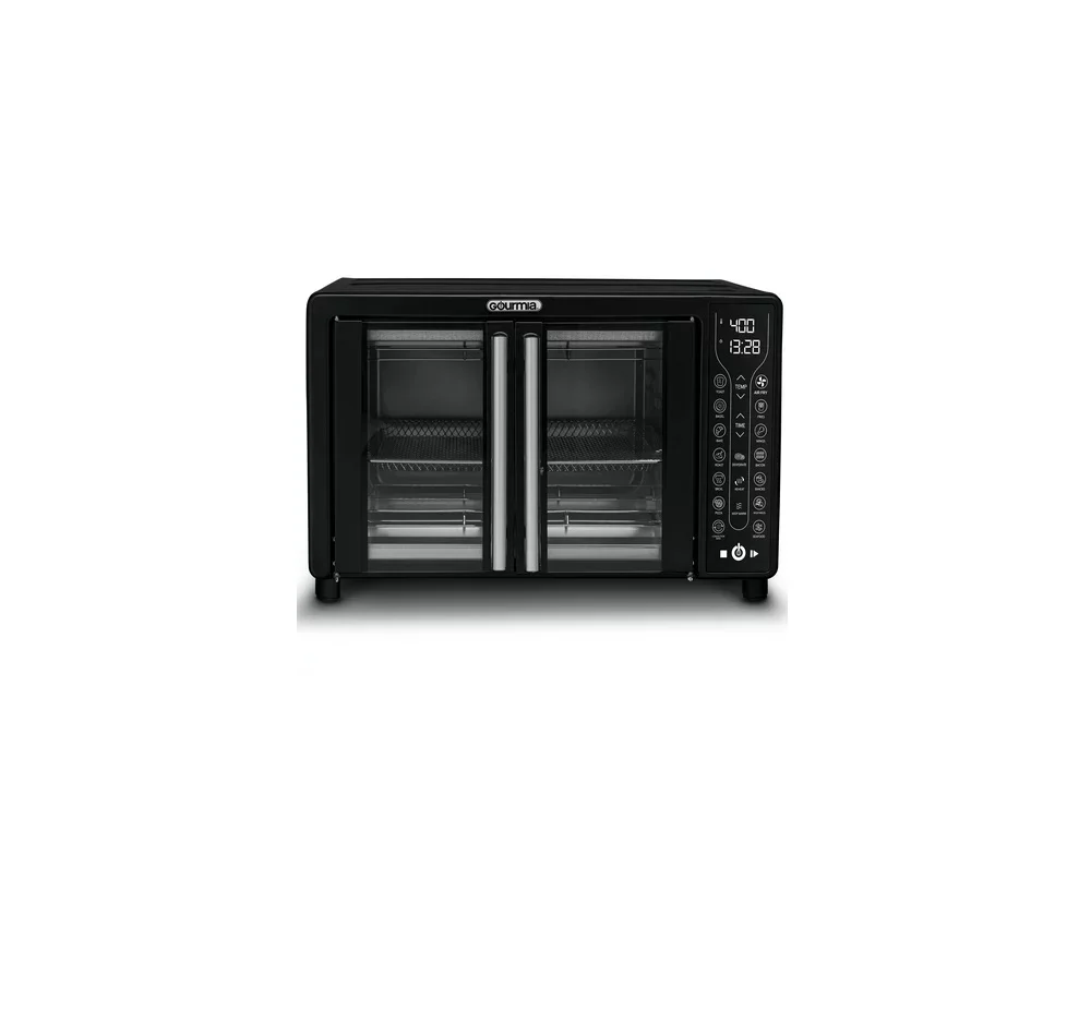RIZOF Elite Gourment Double Door Oven with Rotisserie and Convection Black