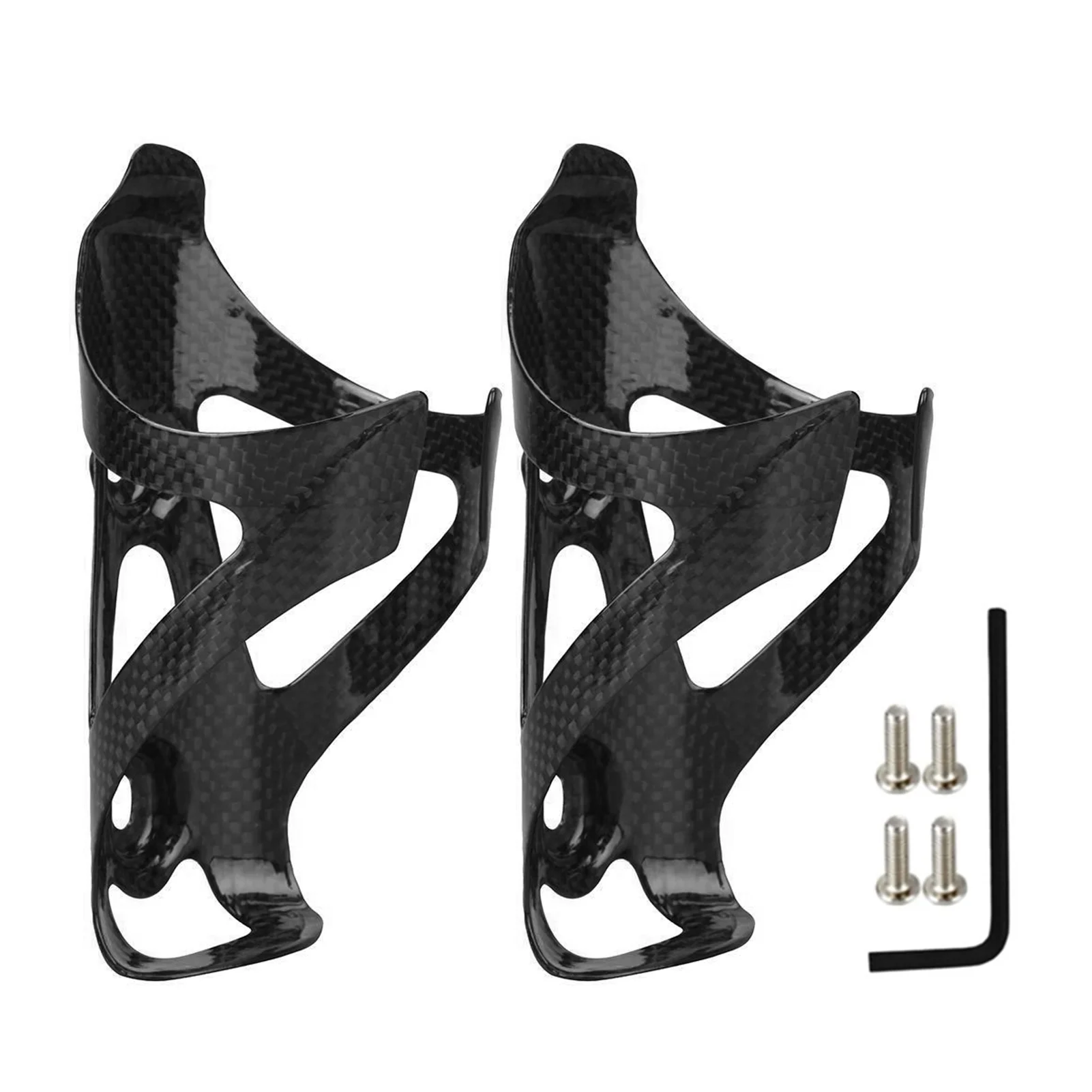 Nebublu Cycling Water Bottle Holder Bracket - Super Light Carbon Fiber Bottle Cage for Road Bike MTB Mountain Bikes