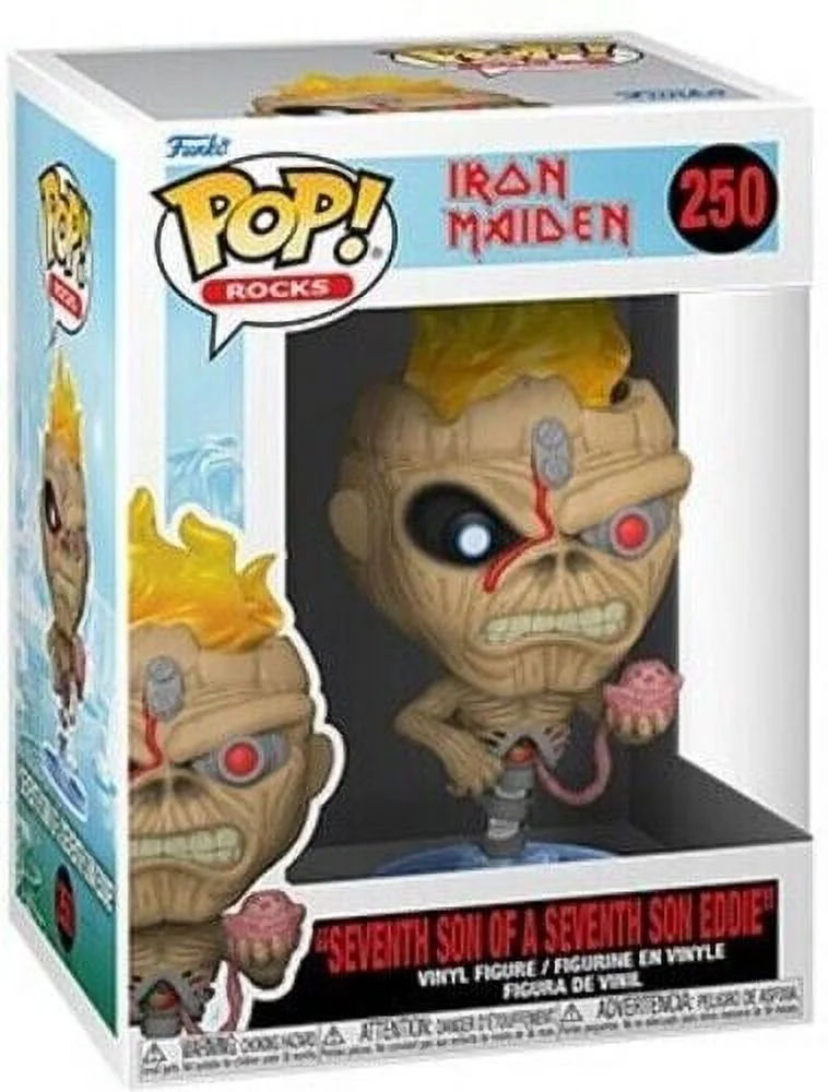FUNKO POP! ROCKS: Iron Maiden- Eddie- Seventh Son of Seventh Son Eddie [New Toy]