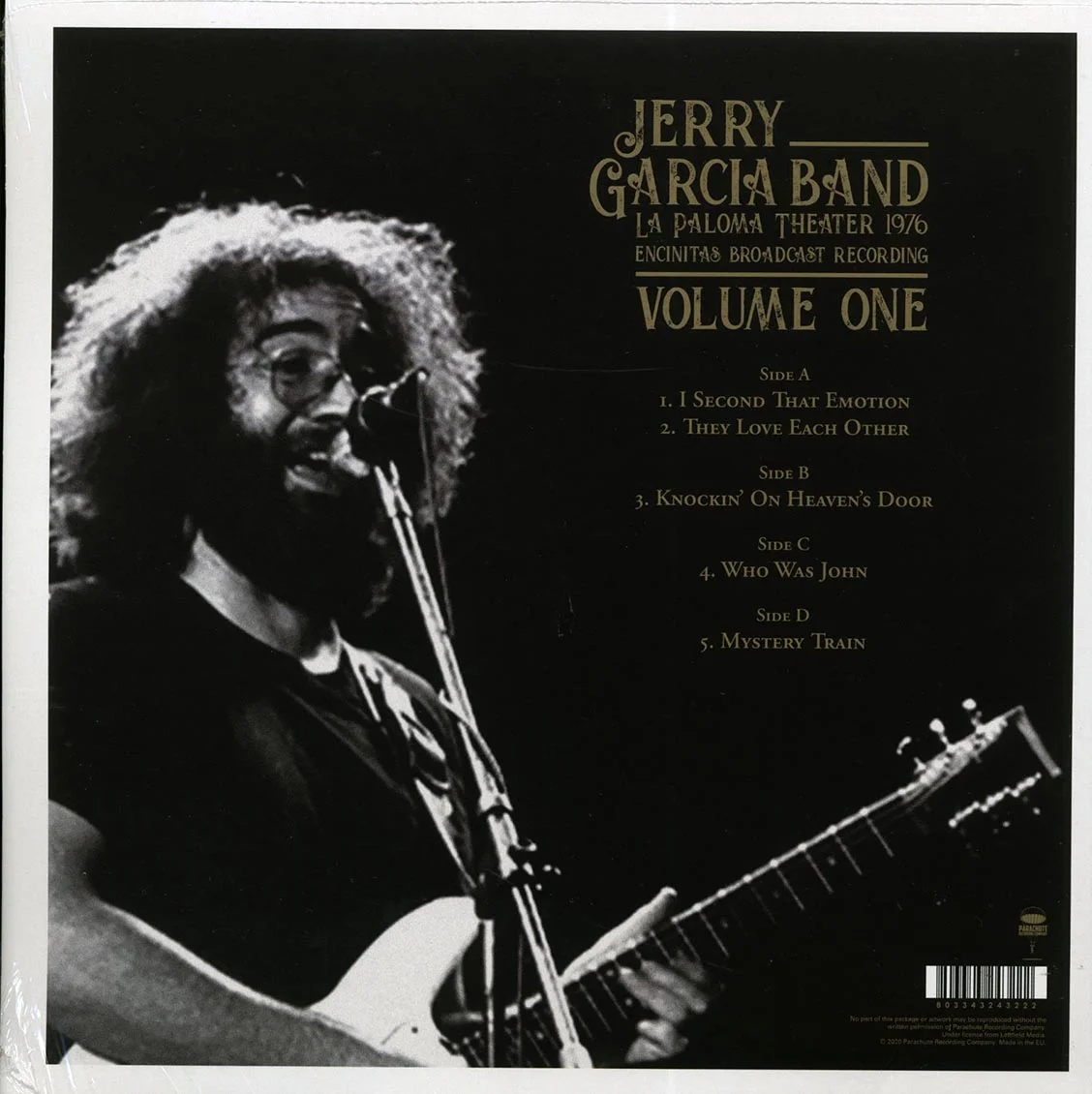 The Jerry Garcia Band - La Paloma Theater 1976 Volume 1: Encinitas Broadcast Recording (2xLP) - Vinyl LP