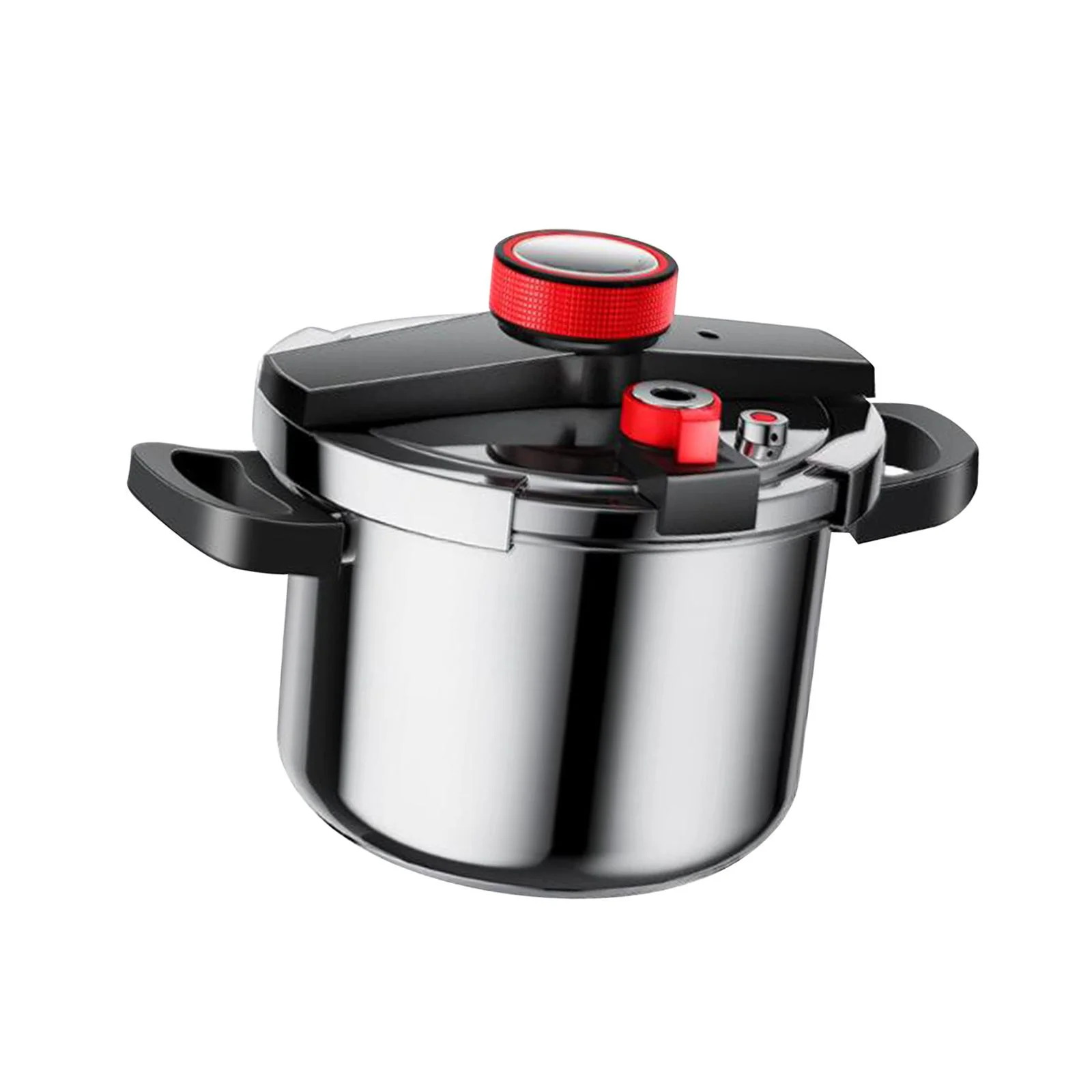 Deep Pressure Pan Cookware Gland Type Cooker for Household Camping Outdoor 6L