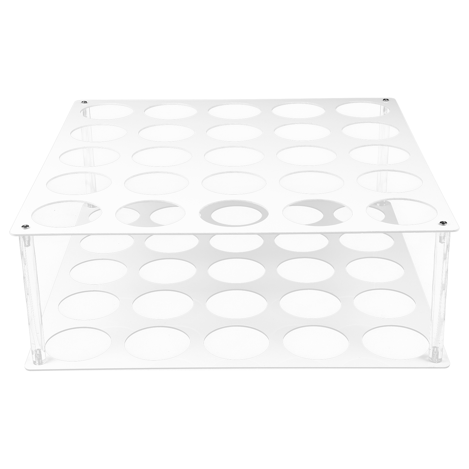 Vinyl Roll Rack Holder Storage Paper Organizer Stand Record Display Craft Tower Shelf Holes Dispenser Large Wrapping