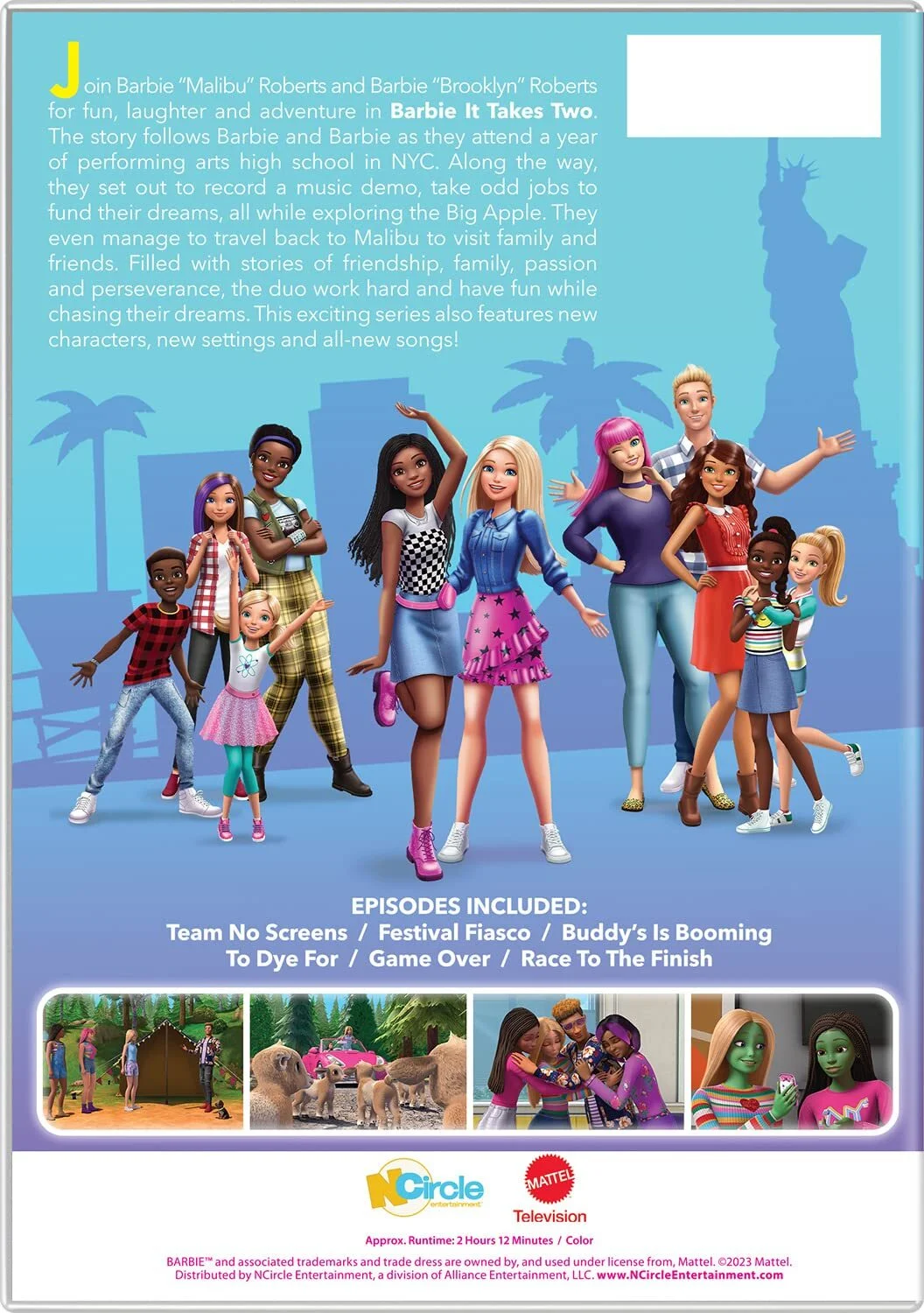 Barbie: It Takes Two - Pop Star Plans (DVD), NCircle, Kids & Family