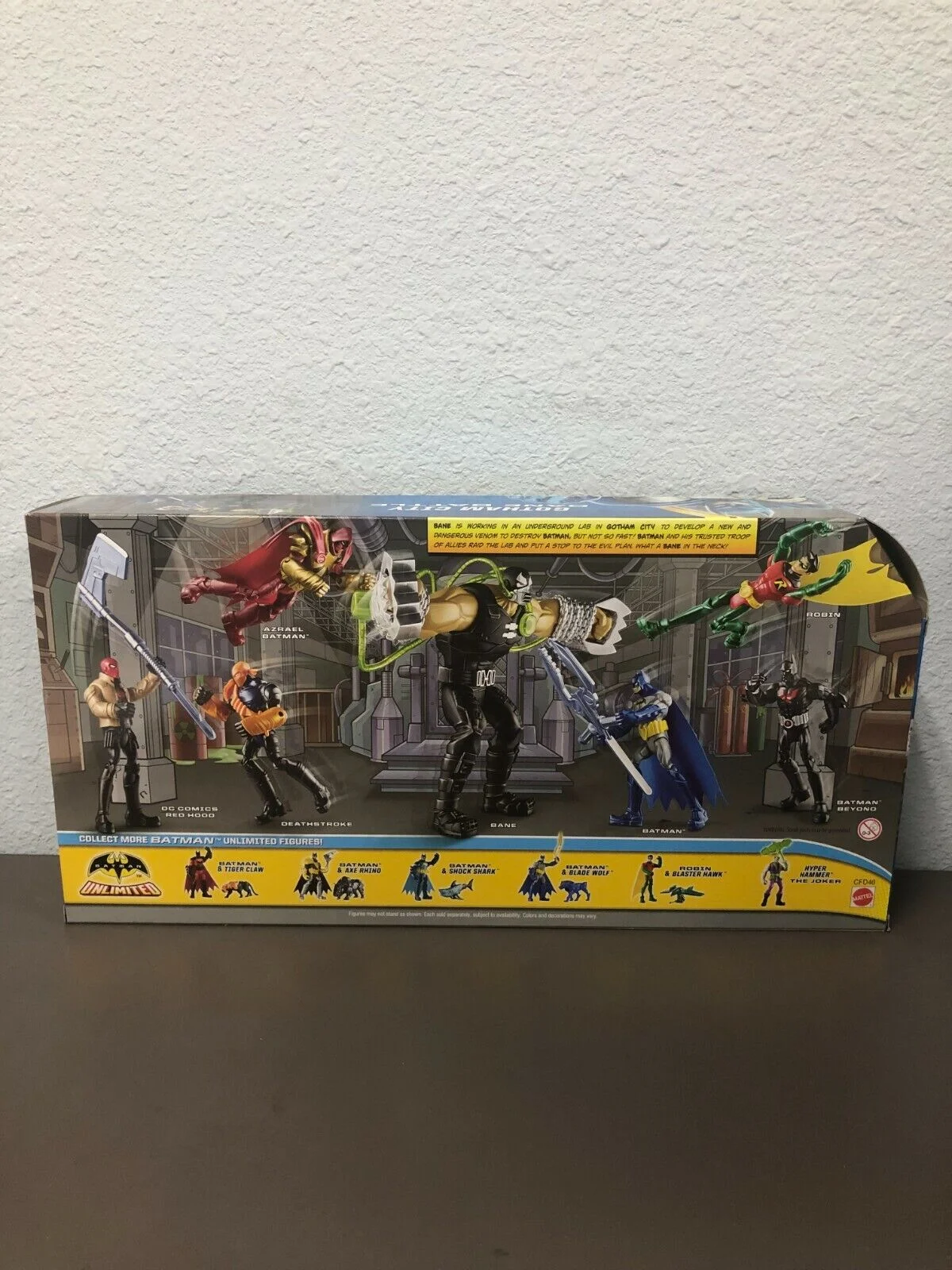 DC Comics Batman Gotham City Bane Battle Figures (7-Pack)