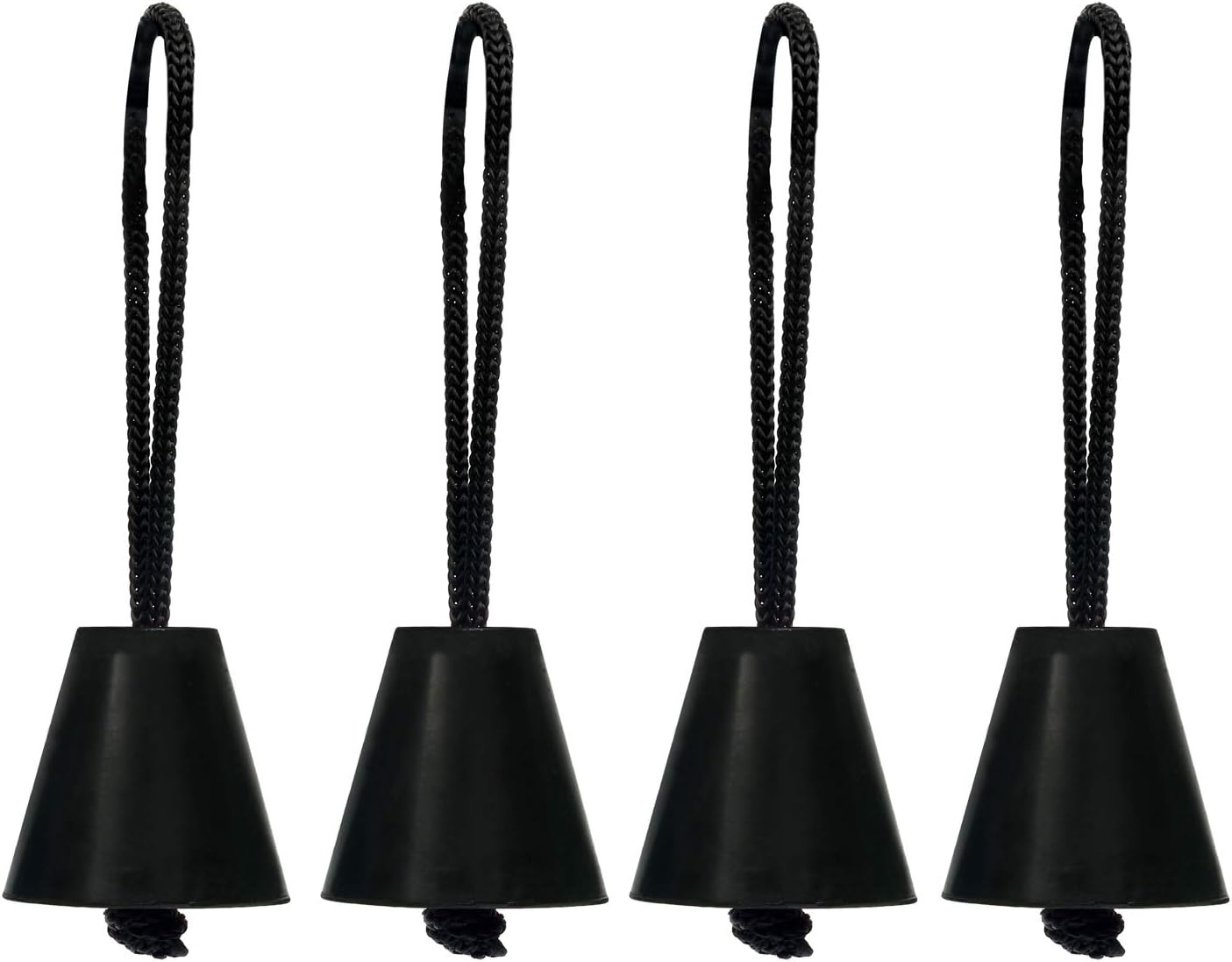 Amarine Made Pack of 4 Universal Kayak Scupper Plug Kit,Silicone Scupper Plugs Drain Holes Stopper Bung with Lanyard Fit for Kayaks Canoes