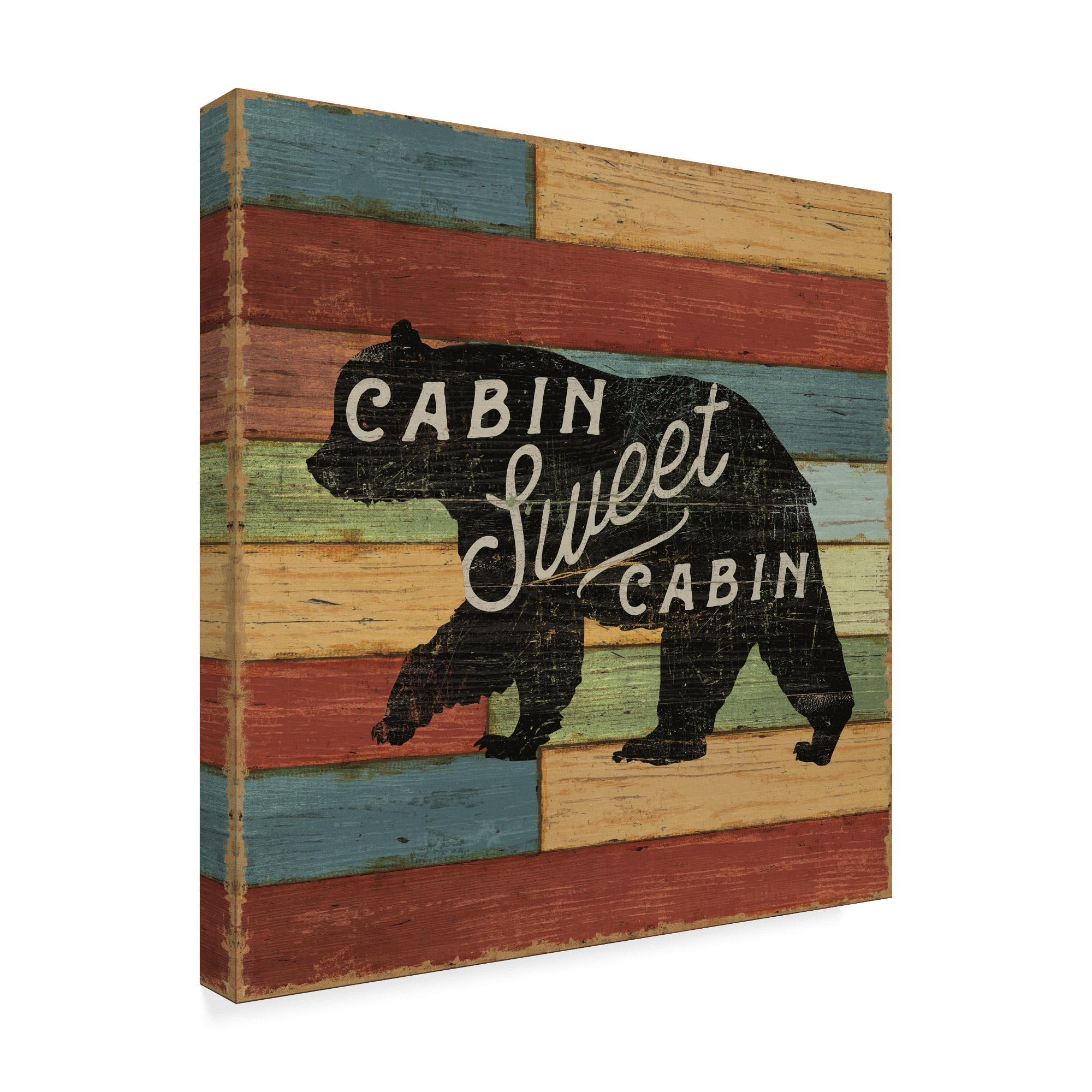 Trademark Fine Art 'Lake Lodge IV' Canvas Art by Sue Schlabach