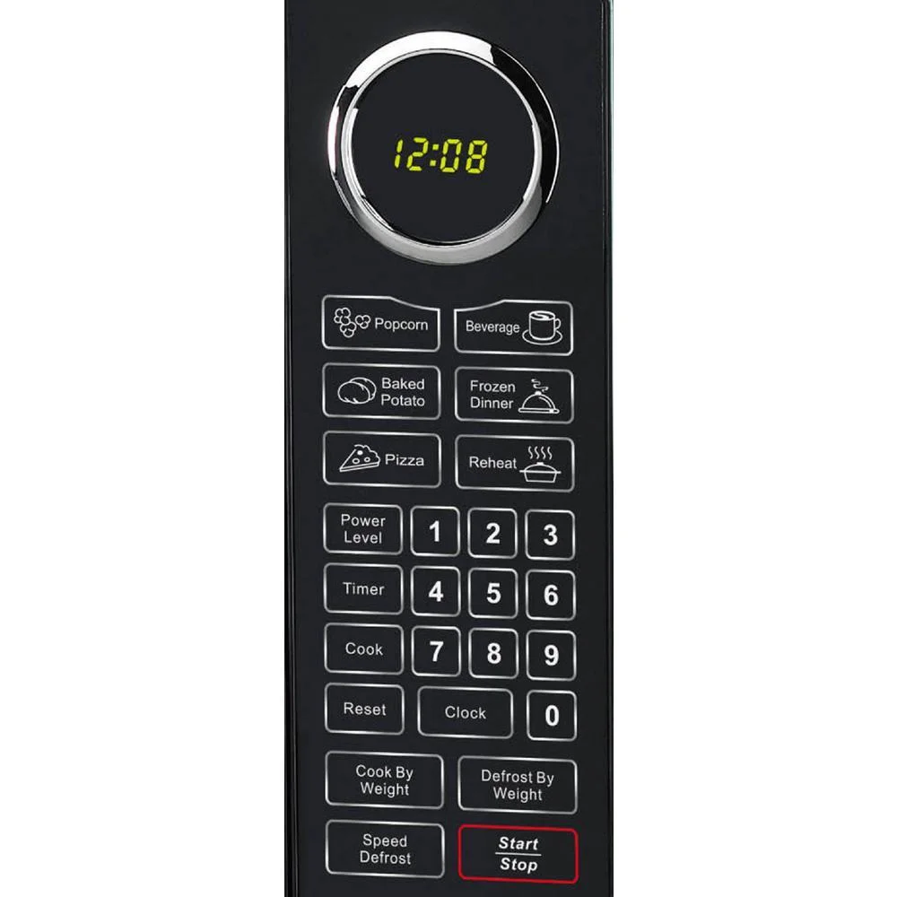 RCA 0.9 cu. ft. Countertop Microwave in Blue