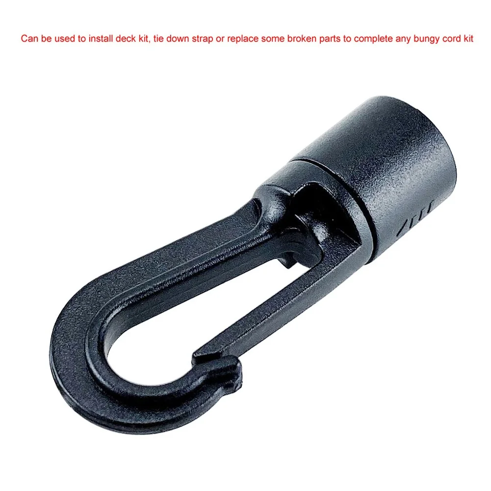 kayaking Self fit plastic hooks for 5 to 8mm bungee / elastic shock cord