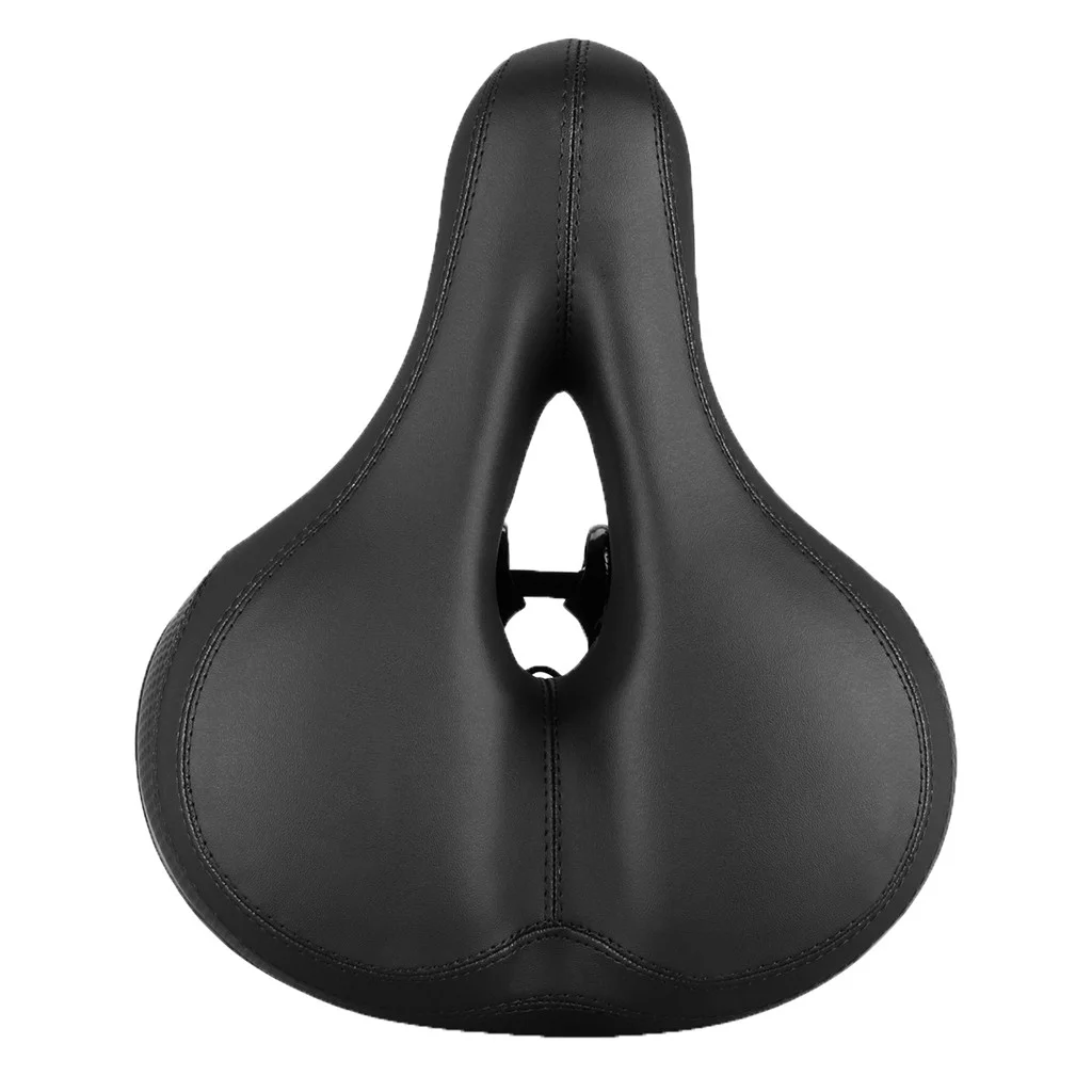 Siaonvr Comfort Wide Big Bum Bike Bicycle Gel Cruiser Extra Sporty Soft Pad Saddle Seat