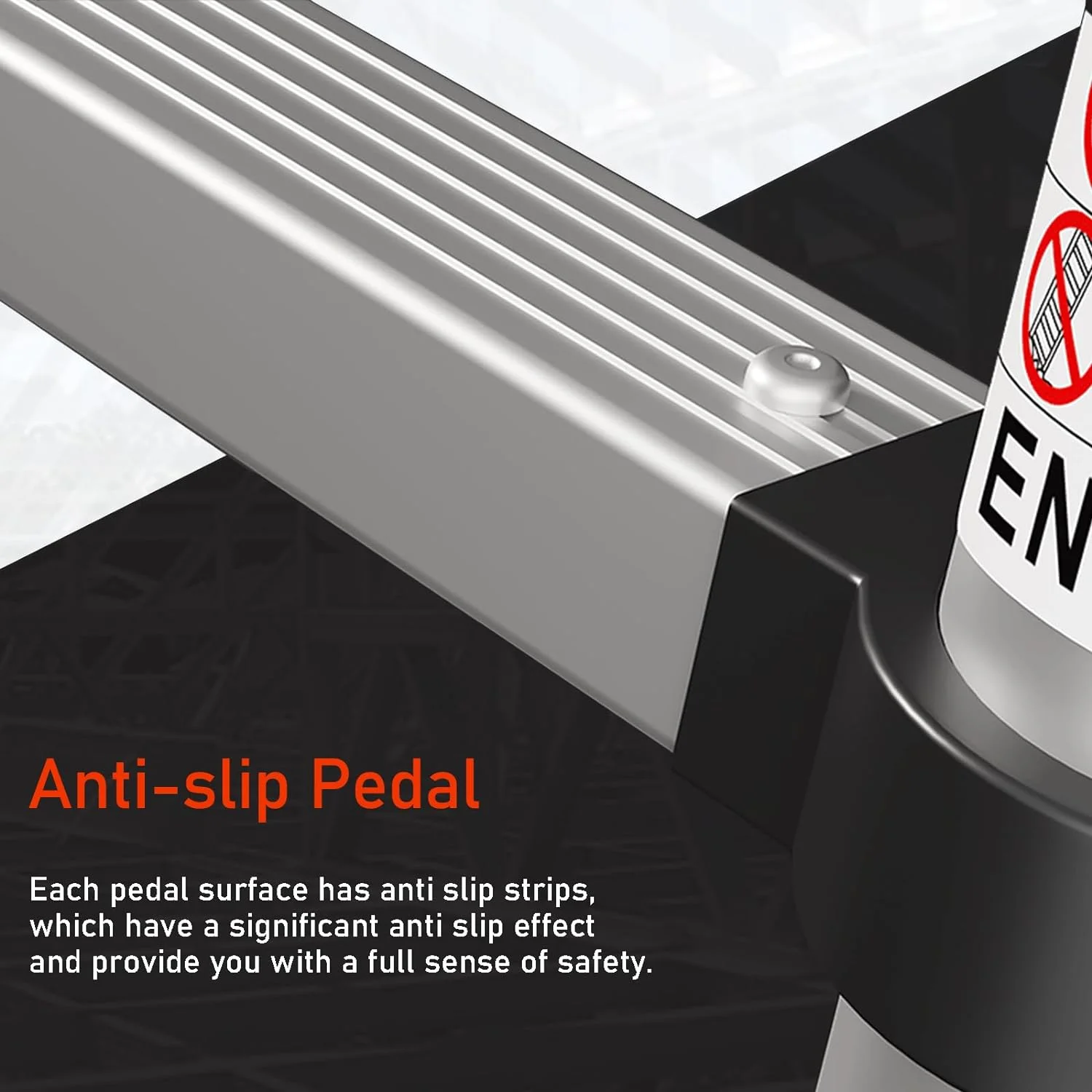 Telescoping Ladder, OUWI 8.5FT Aluminum Telescopic Ladder with Non-Slip Feet, Multi-Purpose Lightweight Extension Ladders for Home, RV, Loft