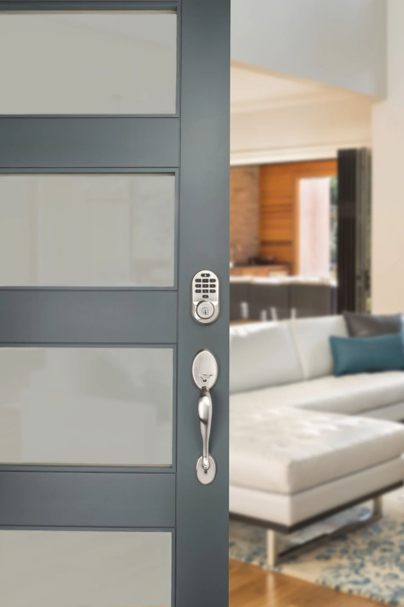 Kwikset HALO Keypad Wi-Fi Smart Lock Featuring Smartkey Security in SN