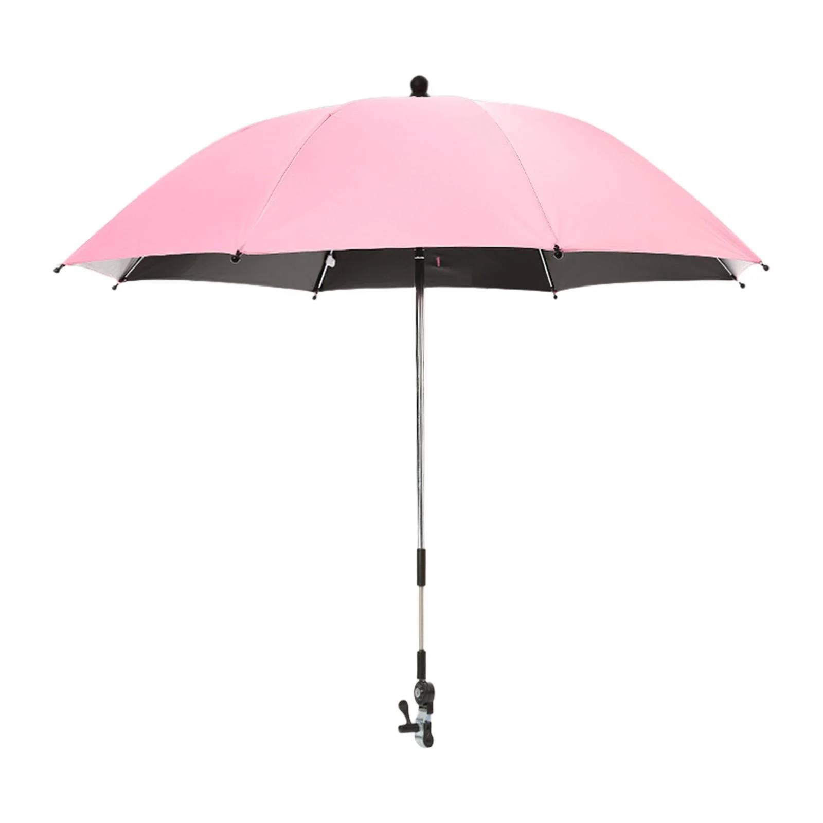 Baby Pram Umbrella with Clamp, Baby Parasol Summer Umbrella, Canopy