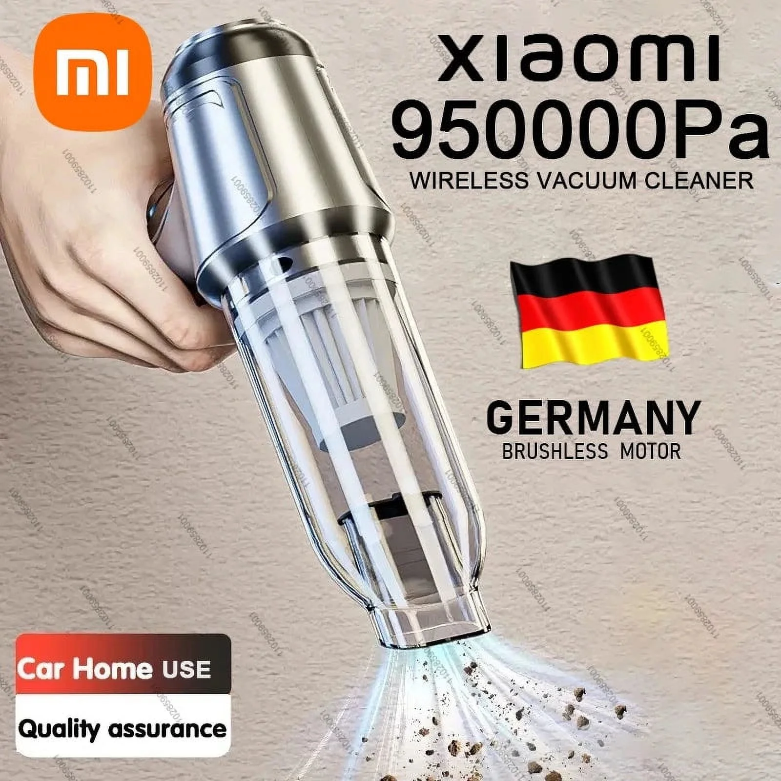 NEW Xiaomi 95000Pa 3 in 1 120W Car Wireless Vacuum Cleaner Blowable Cordless Home Appliance & Car Dual Use Mini Vacuum Cleaner