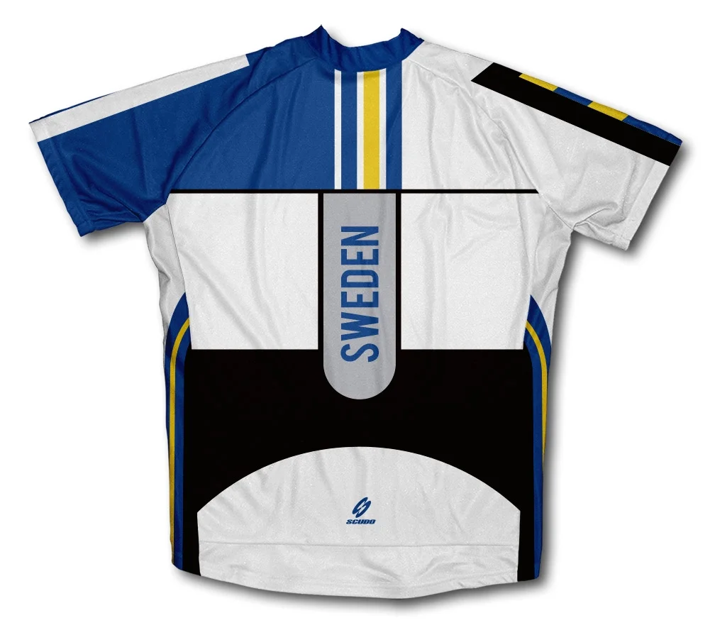 Sweden ScudoPro Short Sleeve Cycling Jersey  for Men - Size 3XL